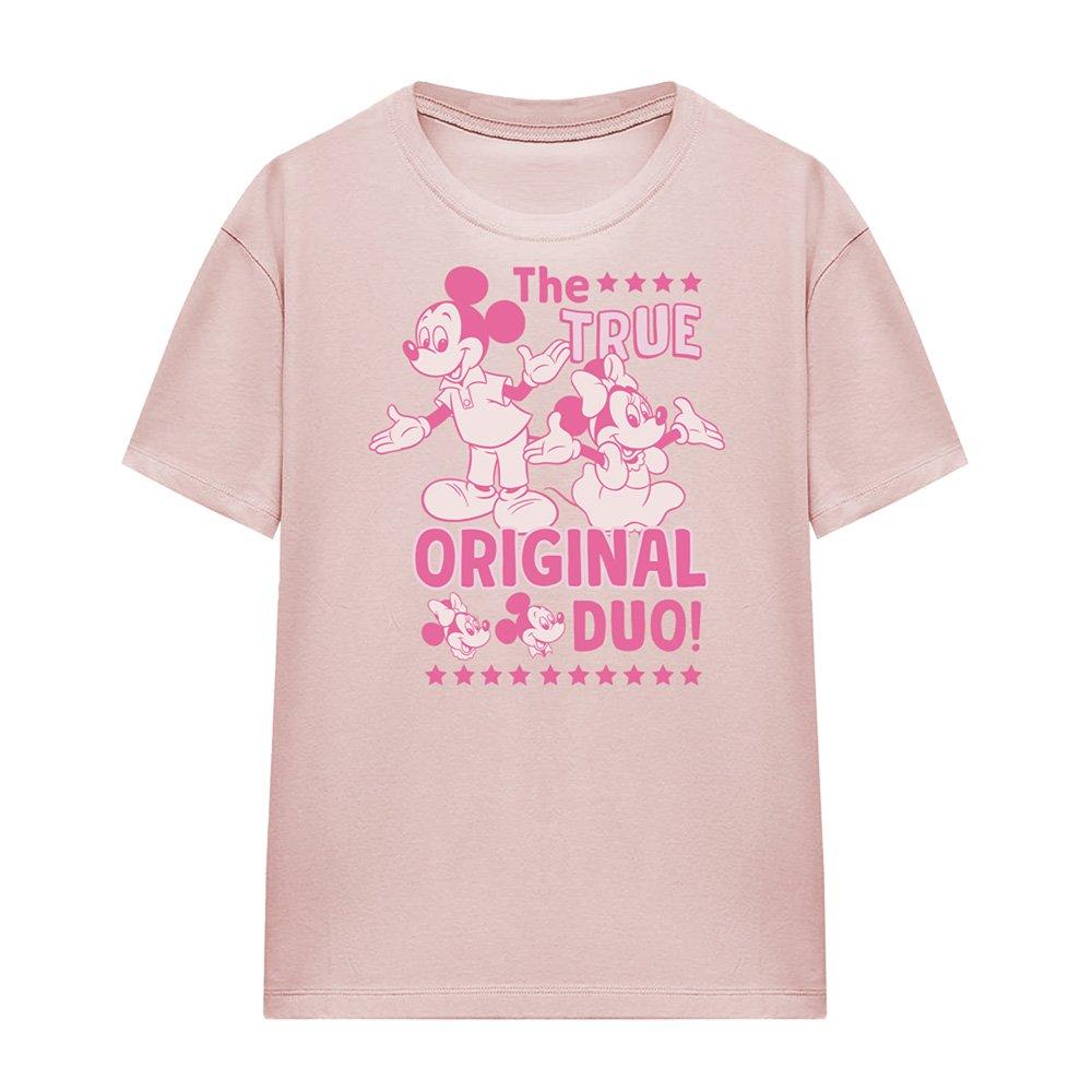 Rose - Disney - Mickey And Minnie The Original Duo T-Shirt Powder - 4