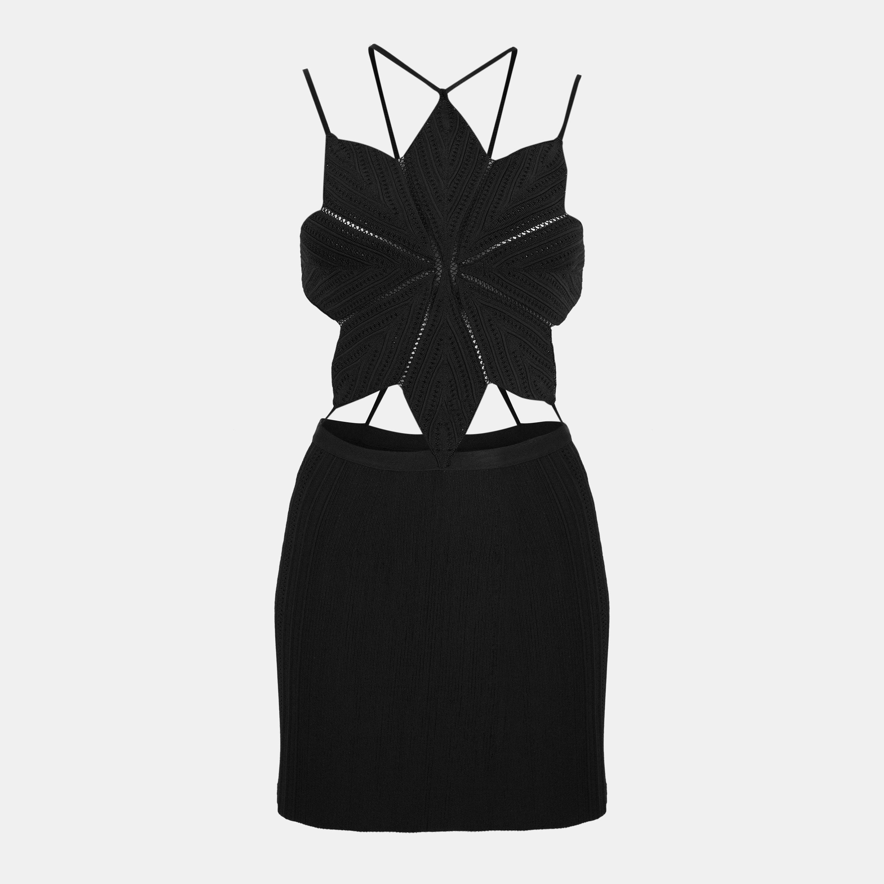 GIVENCHY Silk Knit Star Dress