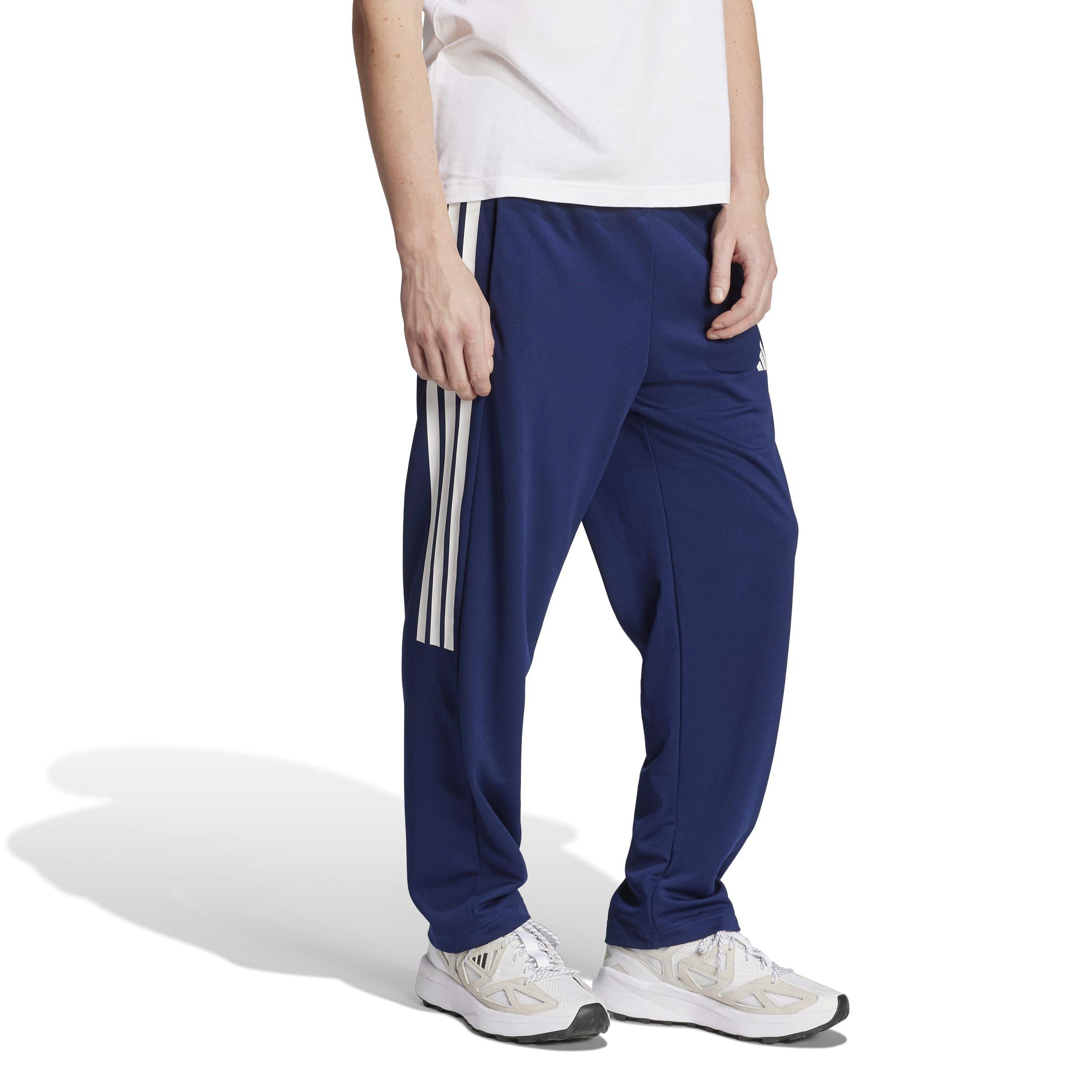 Dark Blue - adidas - Men's Closed Hem Jersey Joggers - 4
