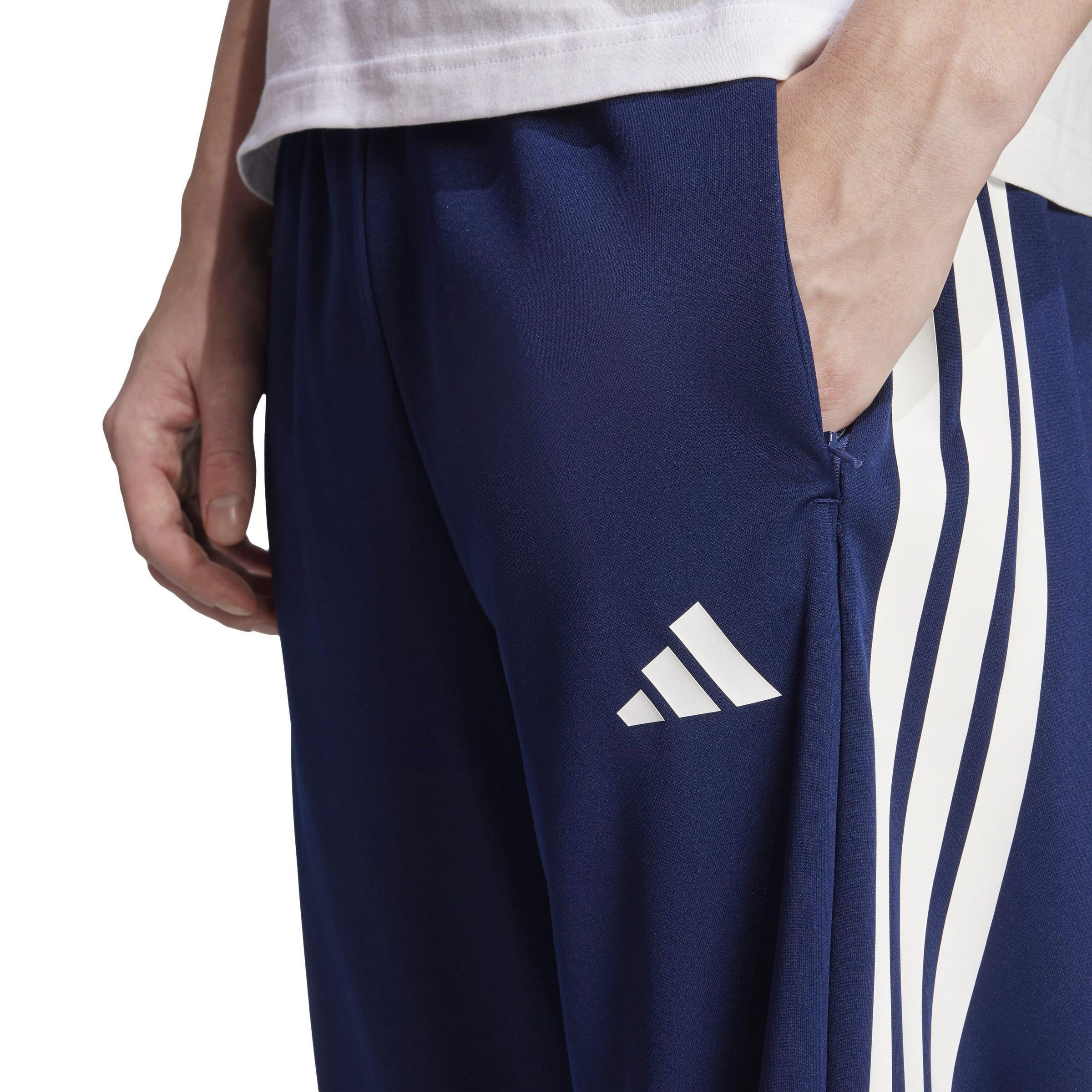 Dark Blue - adidas - Men's Closed Hem Jersey Joggers - 5