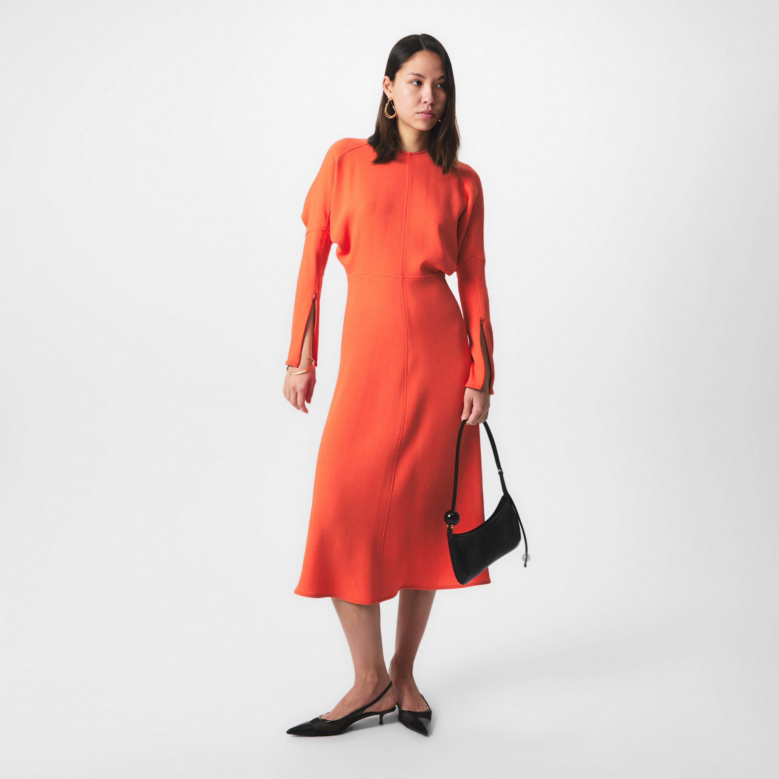 Scarlet - Victoria Beckham - Dolman Midi Dress - 6