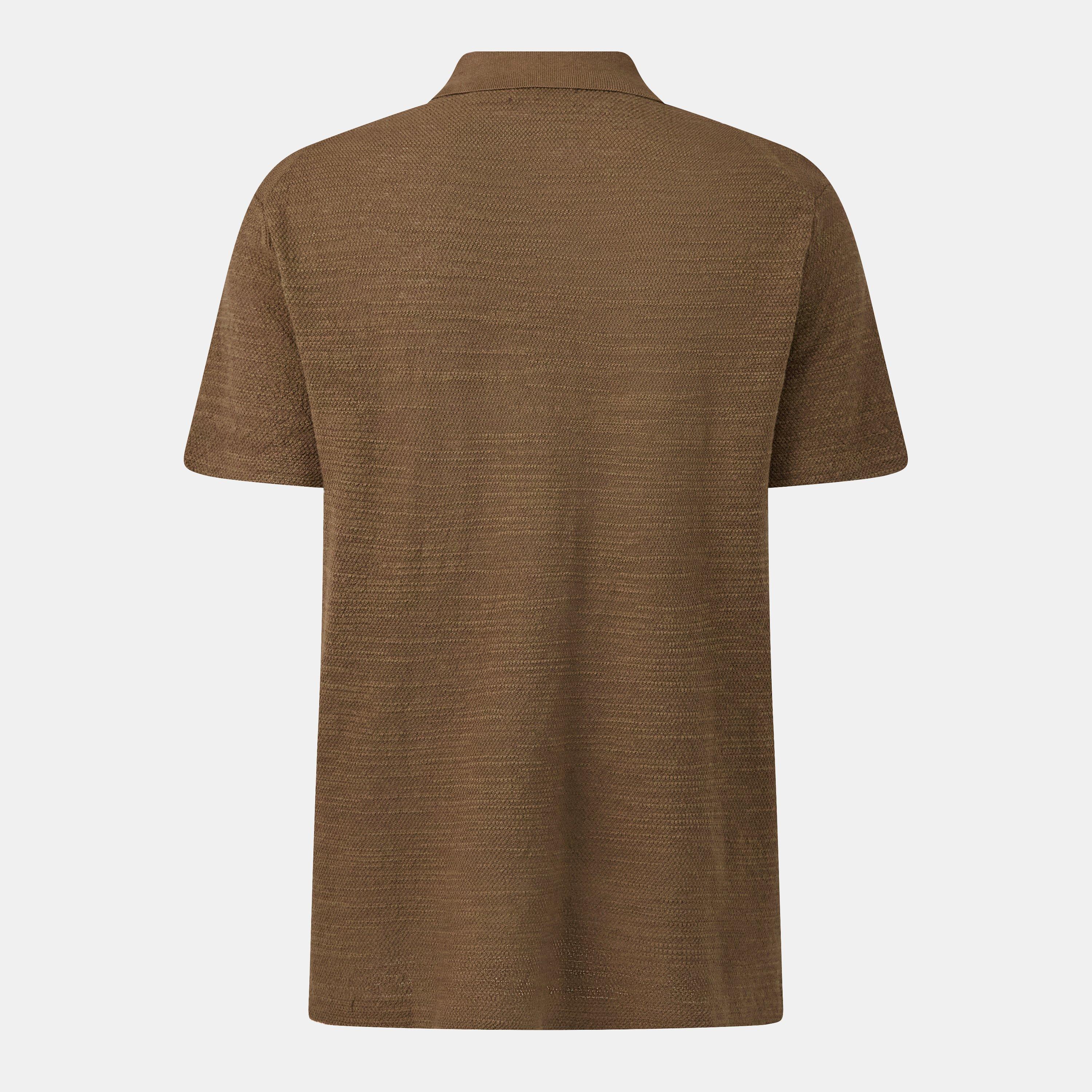 Fall Brown - Polo Ralph Lauren - Men's Short-Sleeve Knitted Top - 2