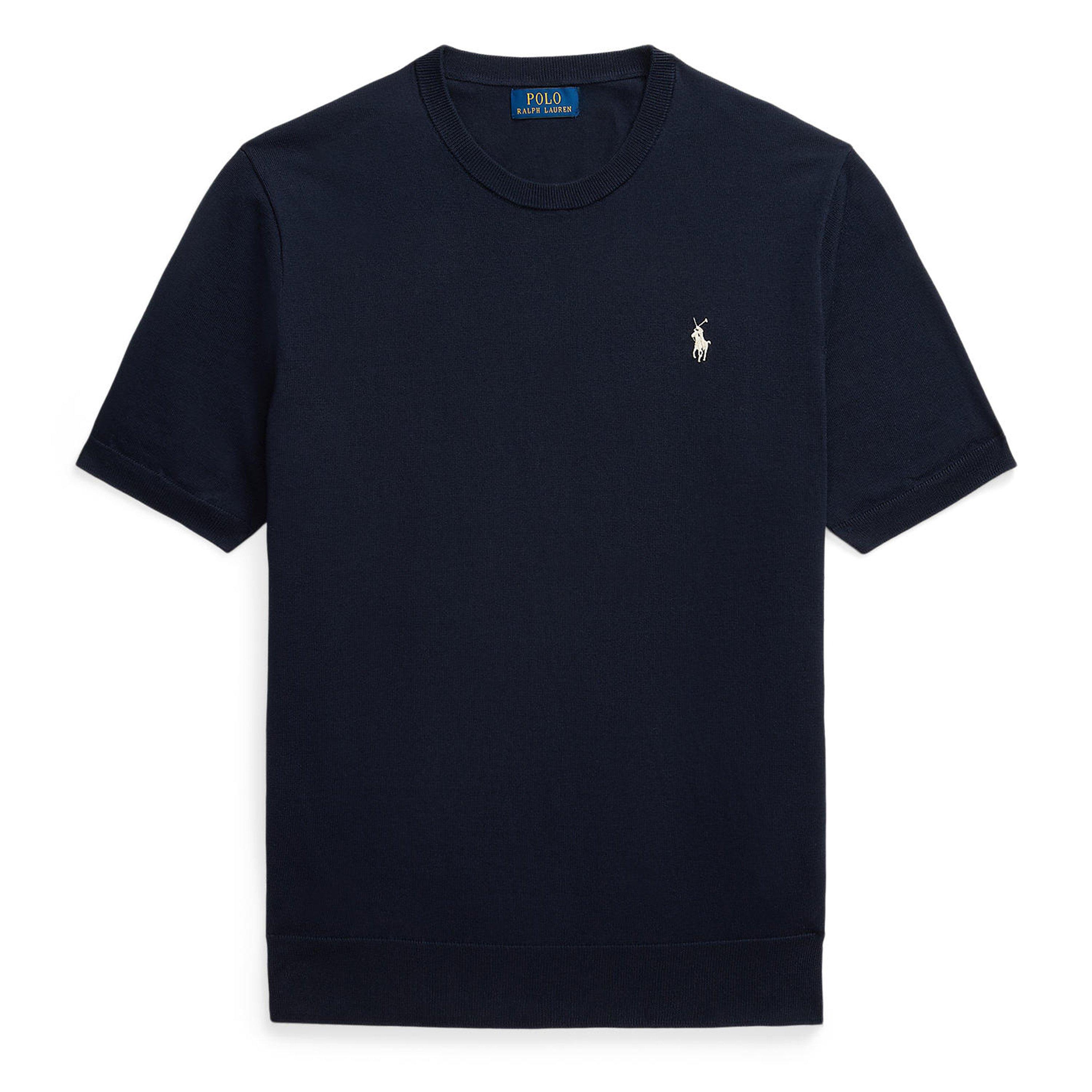 Polo Ralph Lauren Men's Hunter Navy Lightweight Knitted Top - XL