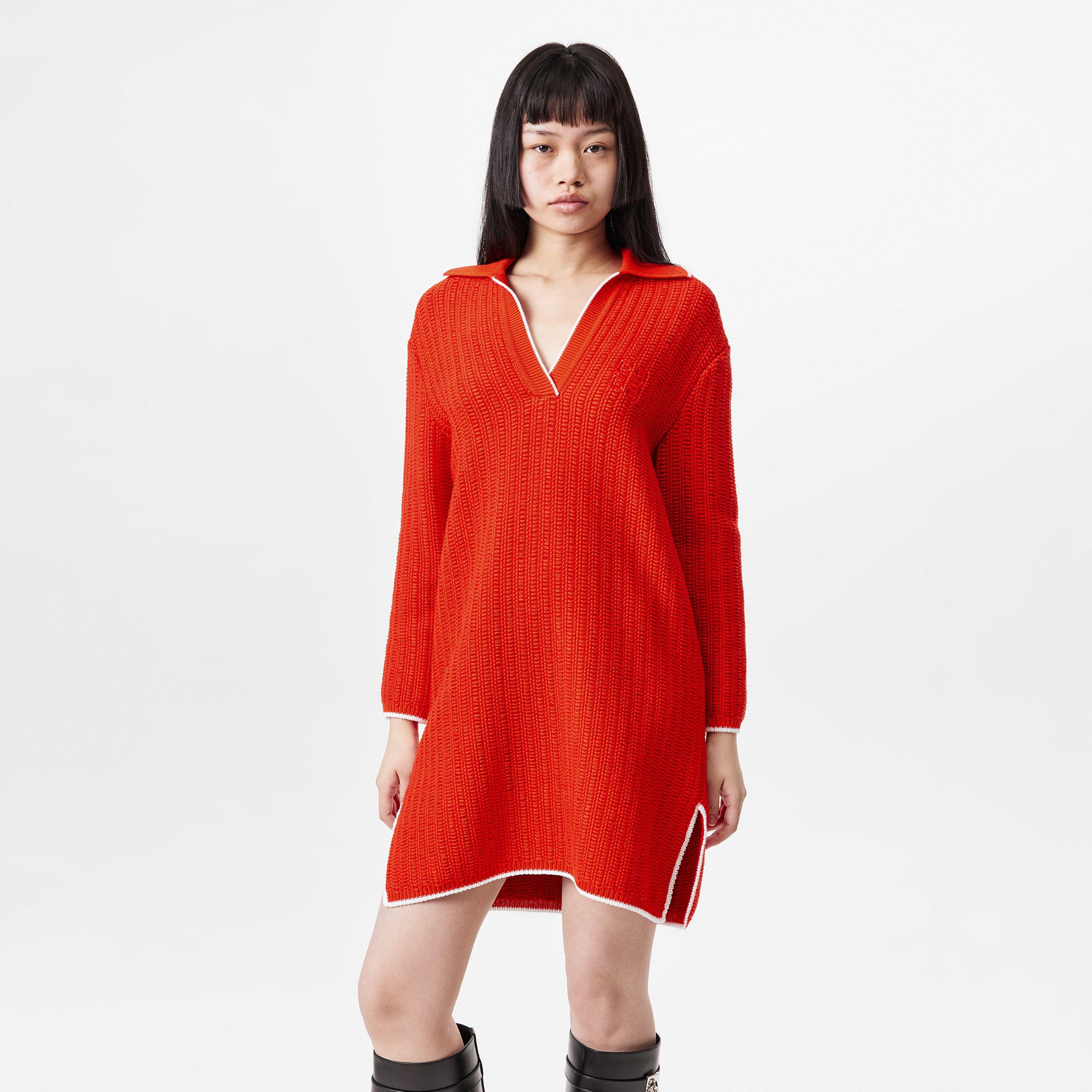 Orange - GIVENCHY - 4g Polo Dress - 3