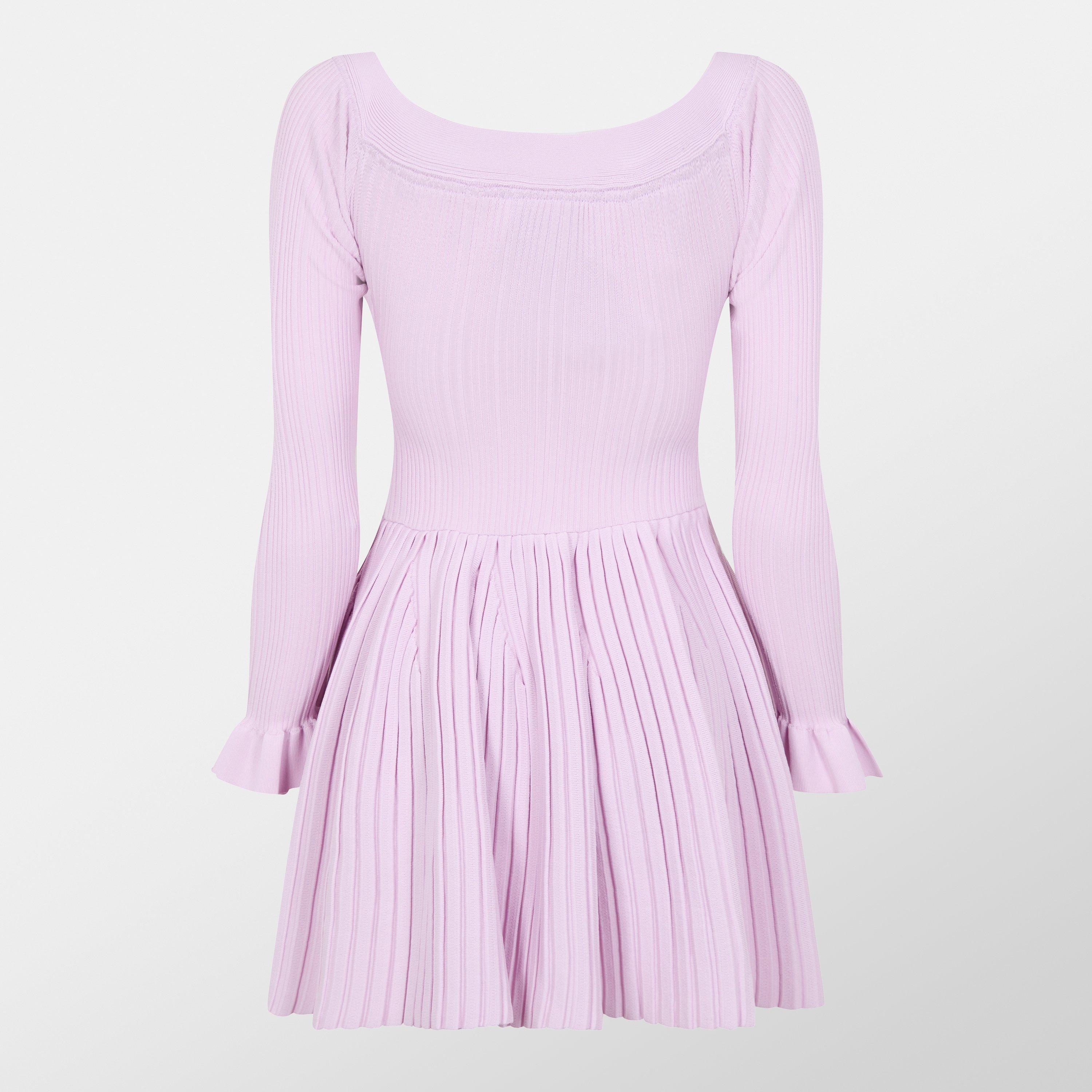 PINK - Self Portrait - Knit Mini Dress - 2