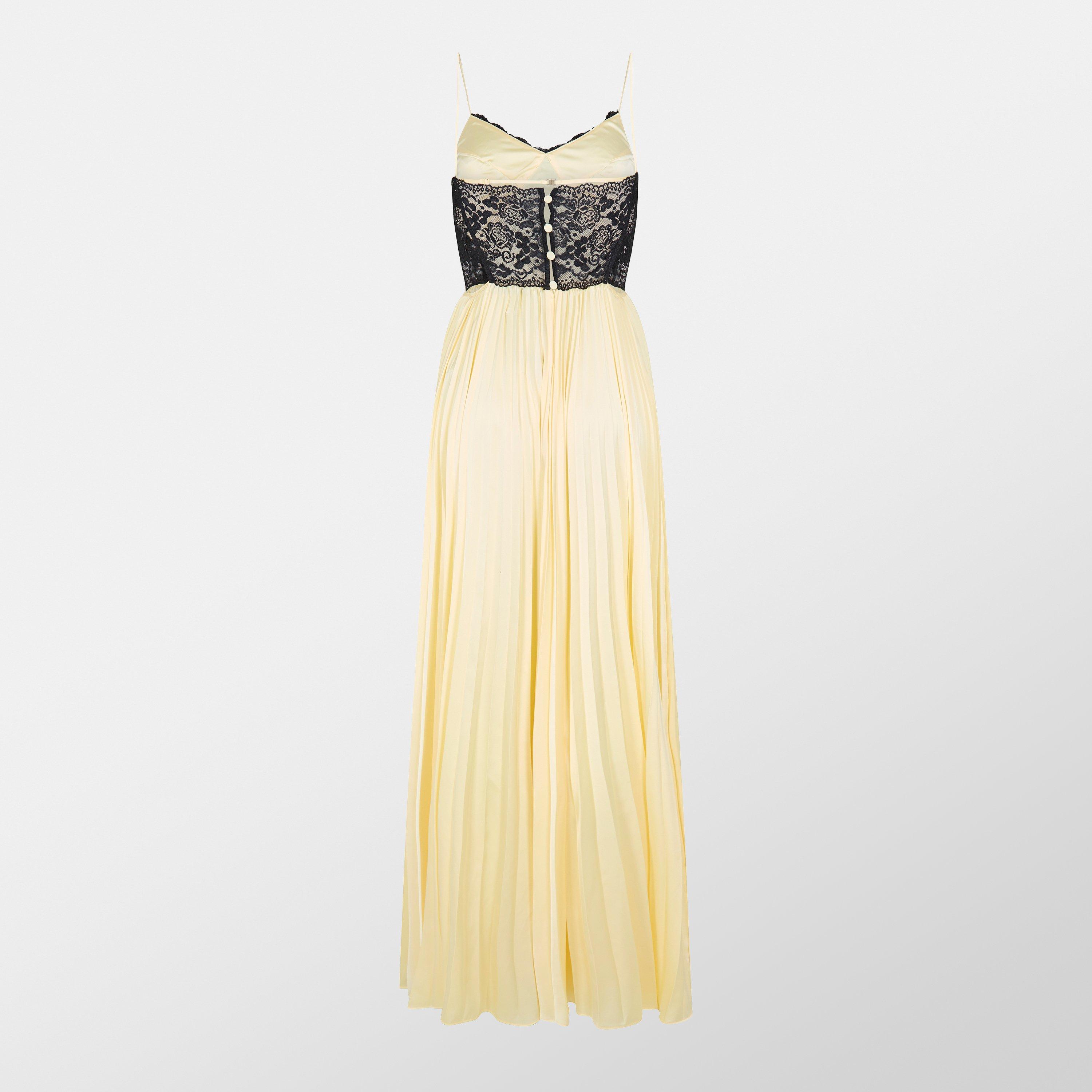 YELLOW - Self Portrait - Lace Maxi Dress - 2