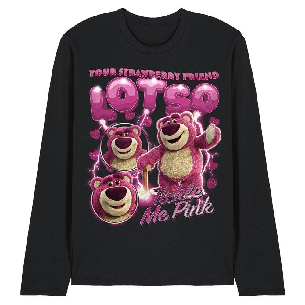 Black - Disney - Toy Story Strawberry Lotso Homage Long Sleeve T-Sh - 1