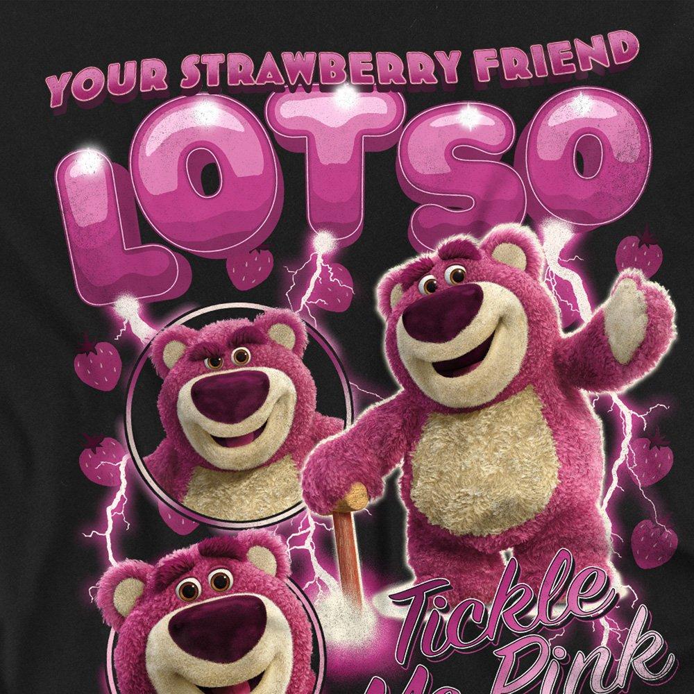 Black - Disney - Toy Story Strawberry Lotso Homage Long Sleeve T-Sh - 2