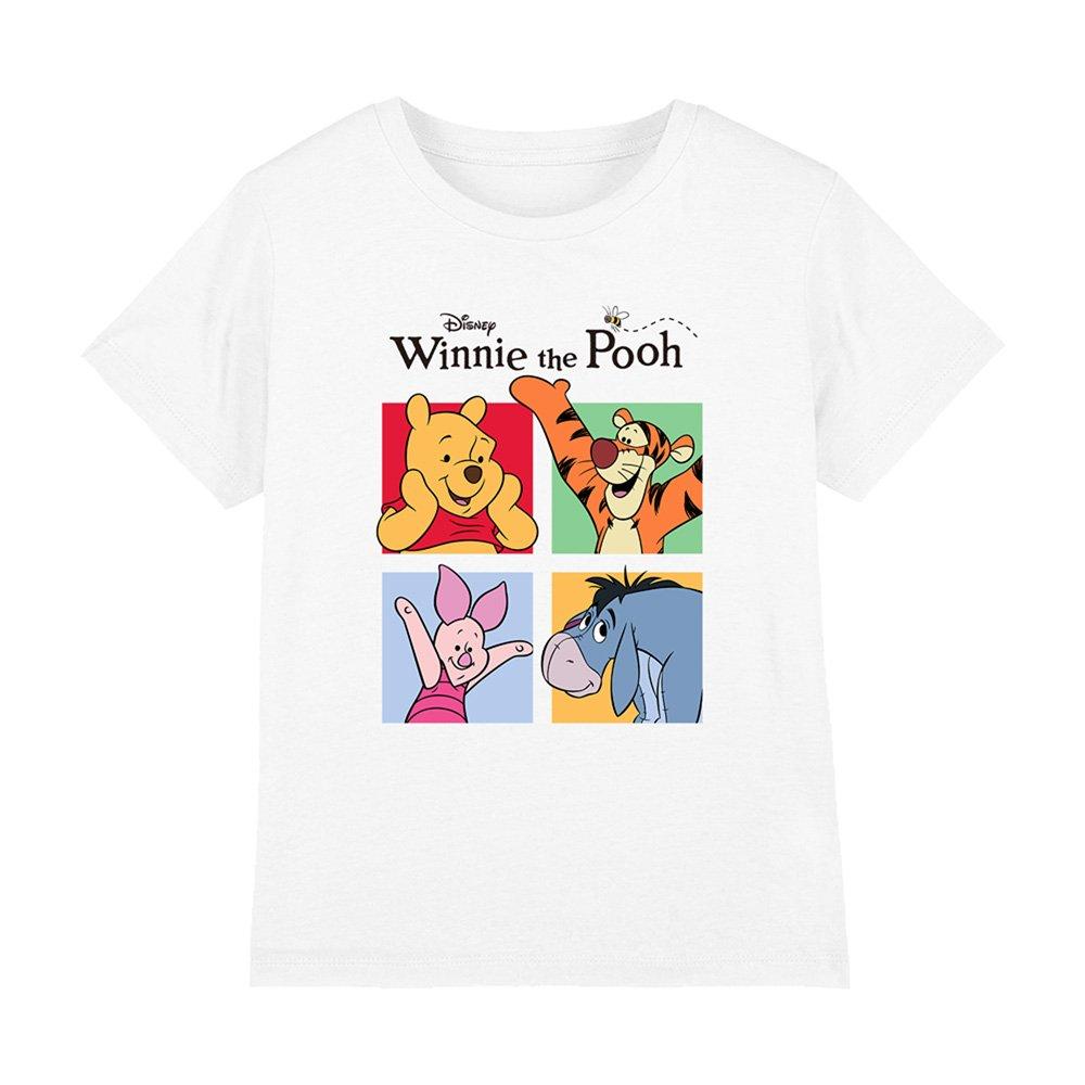 White - Disney - Winnie The Pooh And Friends Squares Kids T-Shirt - 1