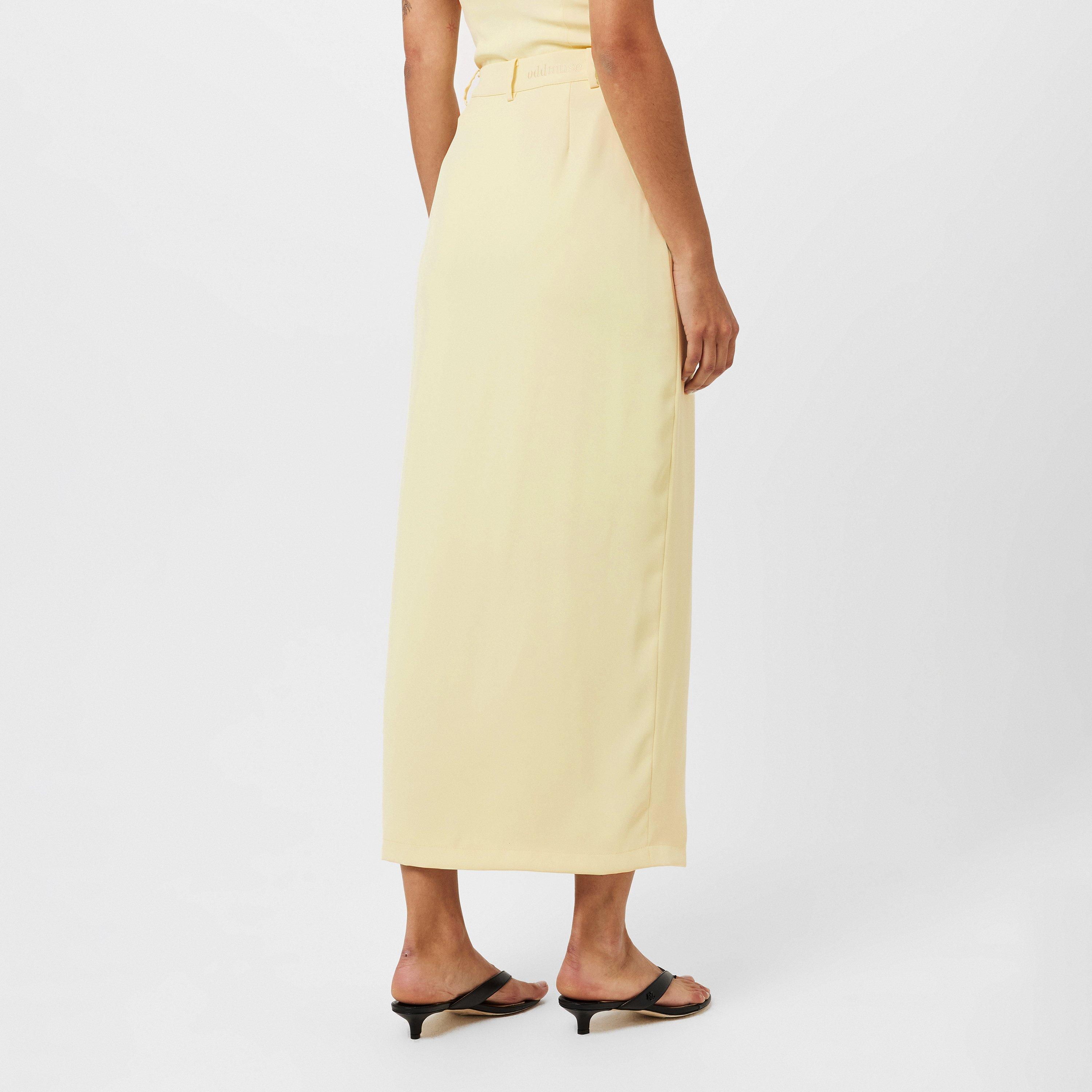 Lime Cream - Odd Muse - The Ultimate Muse Midi Skirt - 4