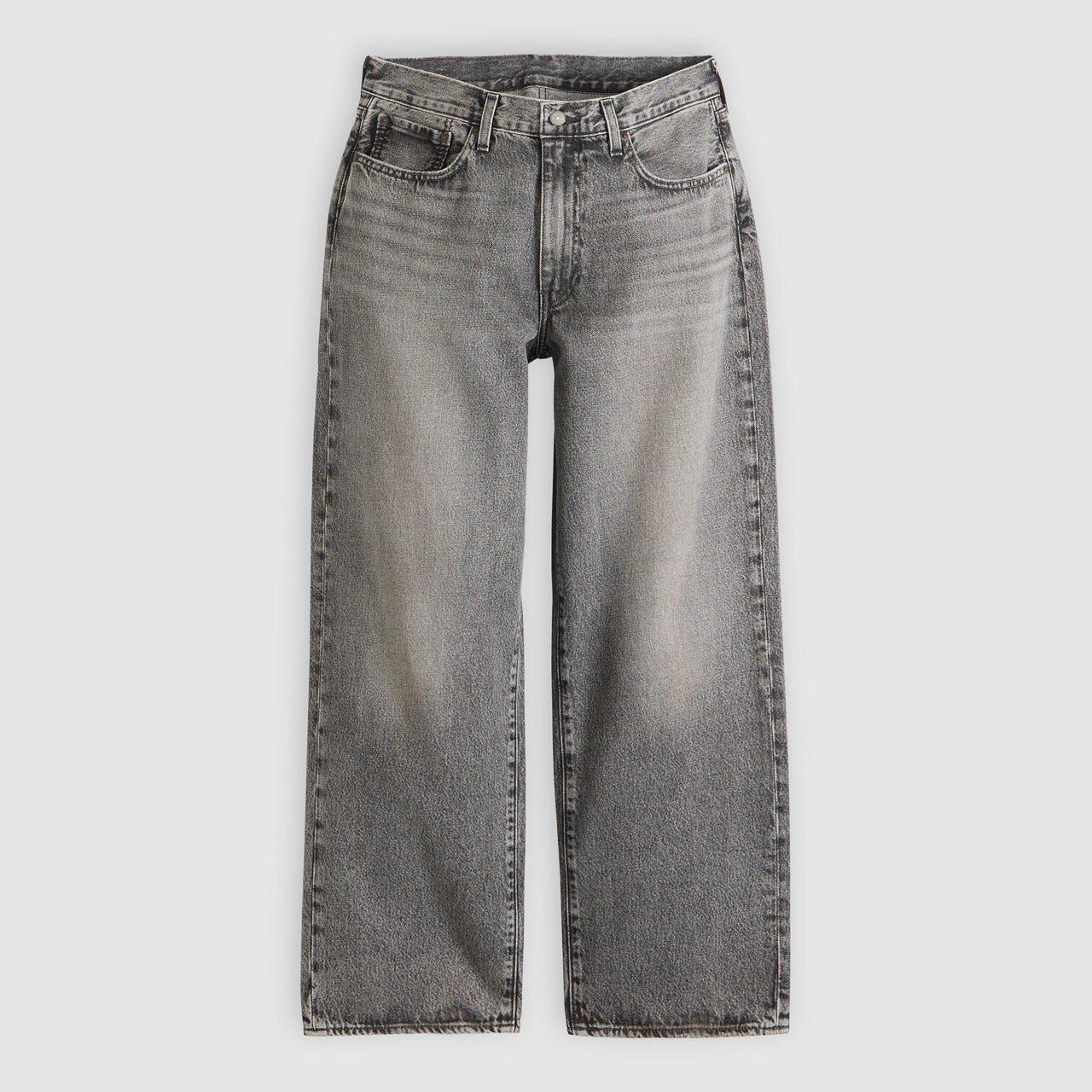 Levis Men's Baggy Wide Leg Jeans - Grey Nights - Size 34W R