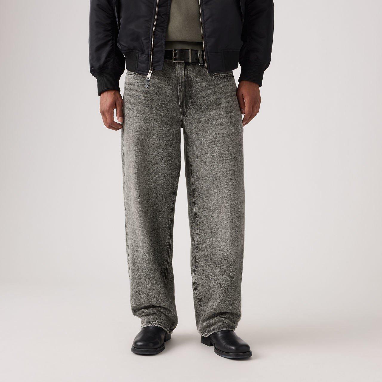 Grey Nights - Levis - Men's Baggy Wide Leg Jeans - 3