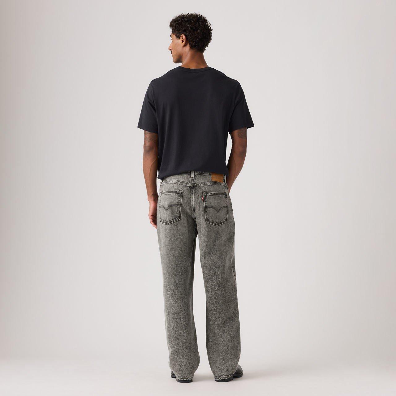 Grey Nights - Levis - Men's Baggy Wide Leg Jeans - 4