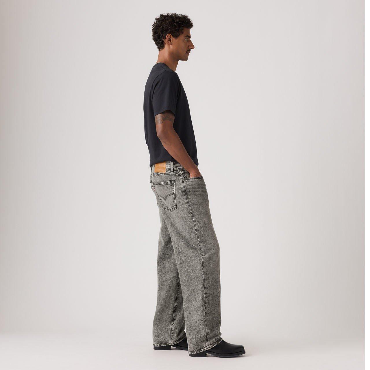 Grey Nights - Levis - Men's Baggy Wide Leg Jeans - 5
