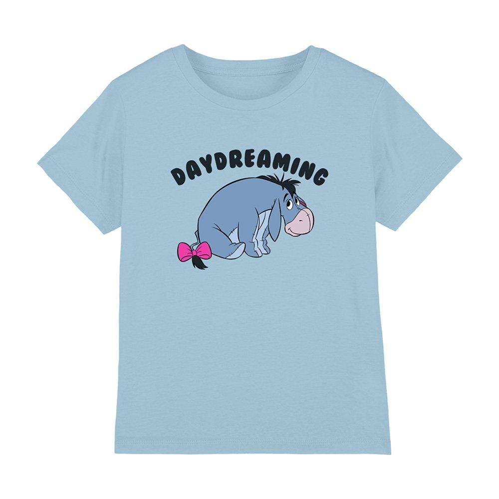 Light Blue - Disney - Winnie The Pooh Eeyore Daydreaming Kids T-Shirt L - 1