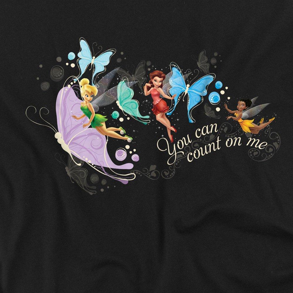 Black - Disney - Fairies You Can Count On Me Tinker Bell Rosetta T - 2