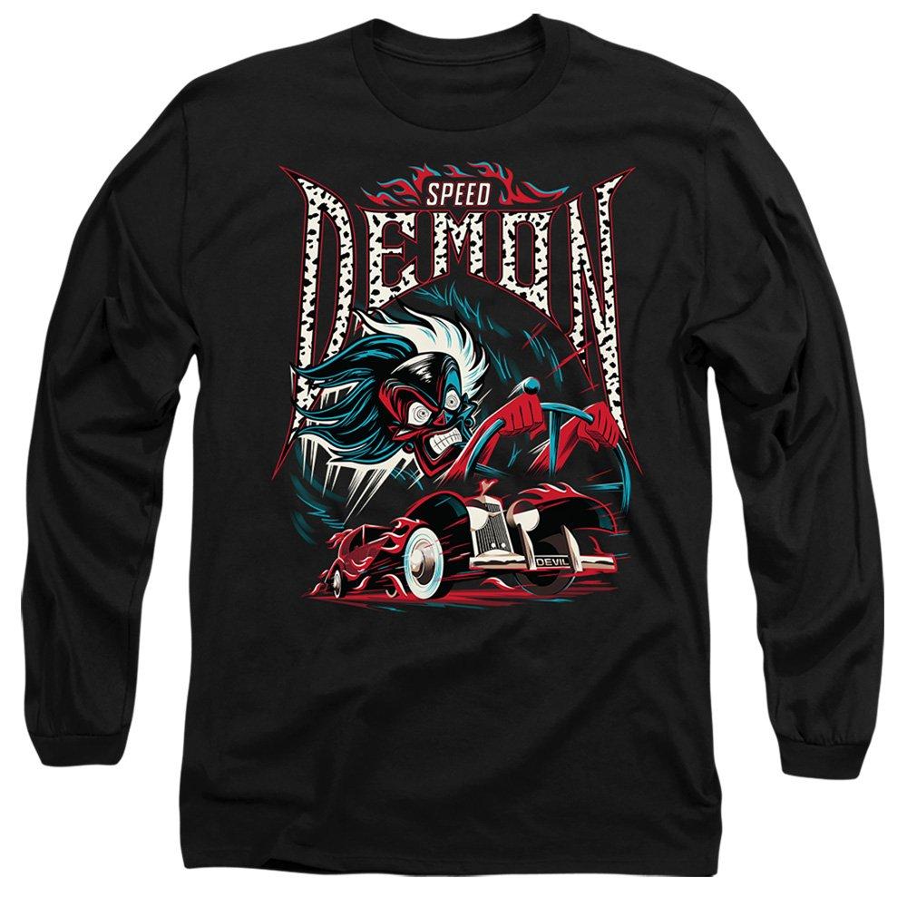 Black - Disney - Cruella De Vil Speed Demon 101 Dalmatians T-Shirt - 1