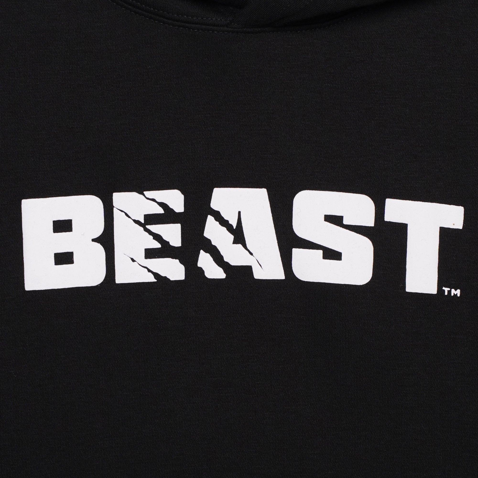 Zwart - Beast - Core Sleeveless Hoodie - 6