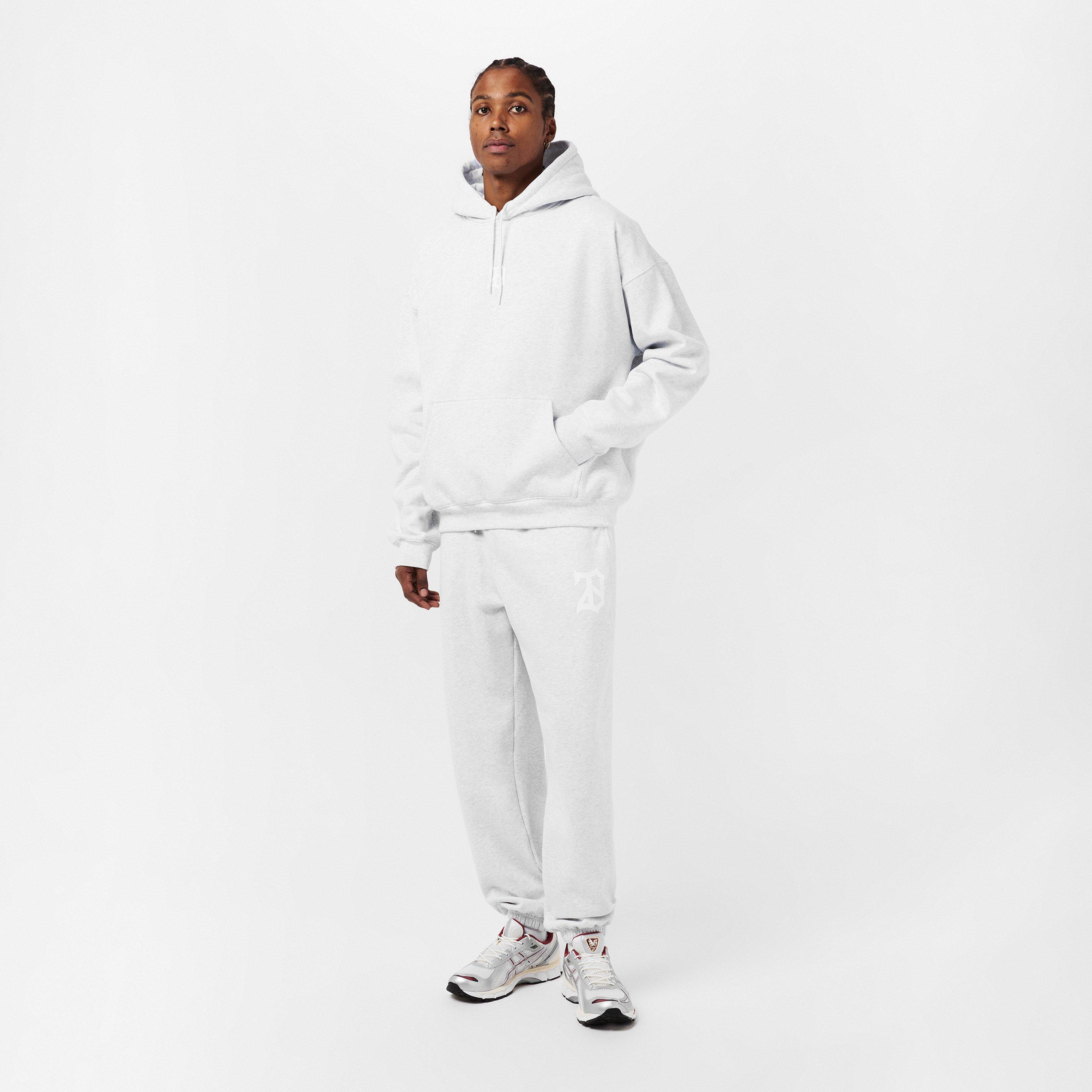 Grey - 28 Club - Men's Gym Jogger Performance Fleece Tracksuit Bottoms - 6