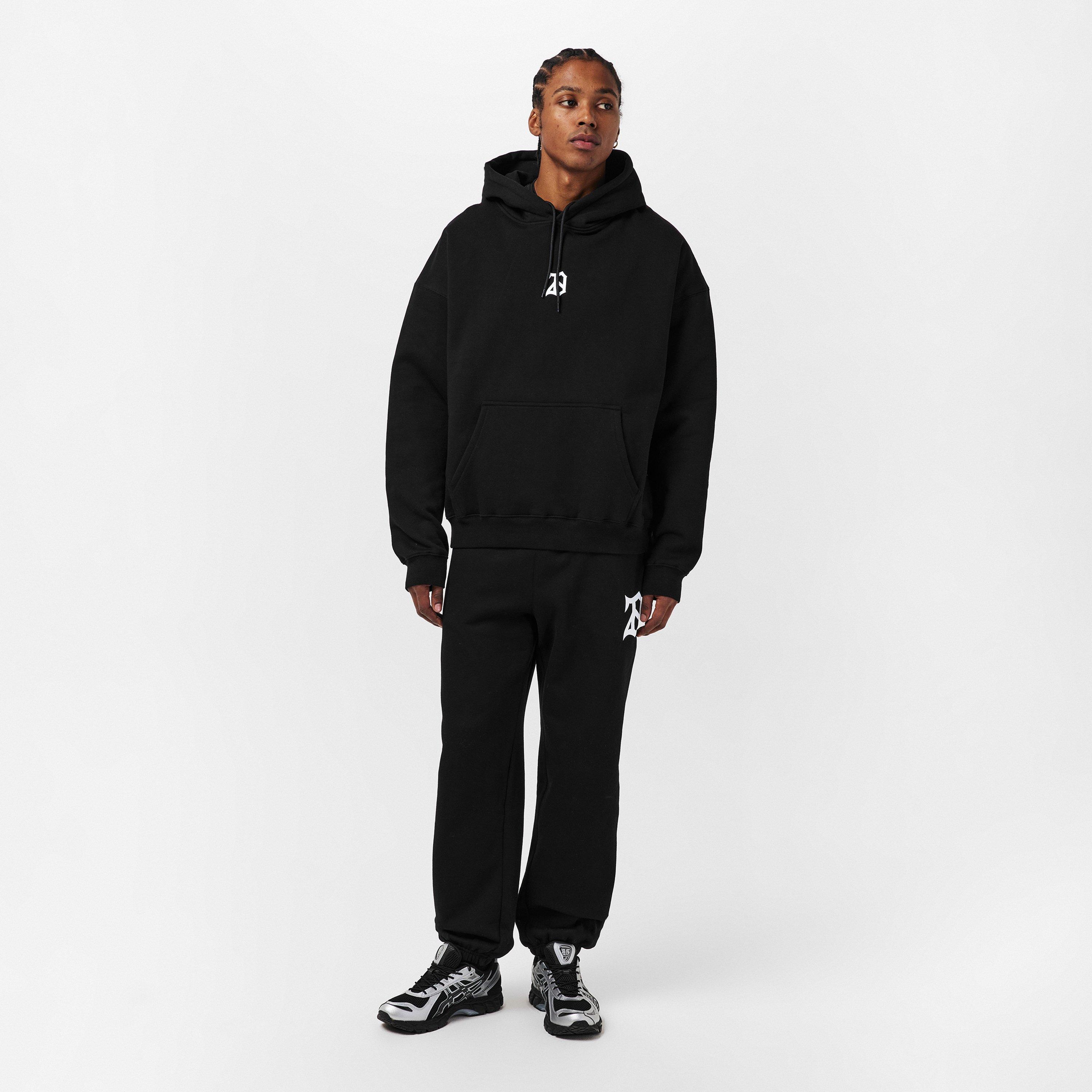 Black - 28 Club - Men's Gym Jogger Performance Fleece Tracksuit Bottoms - 6