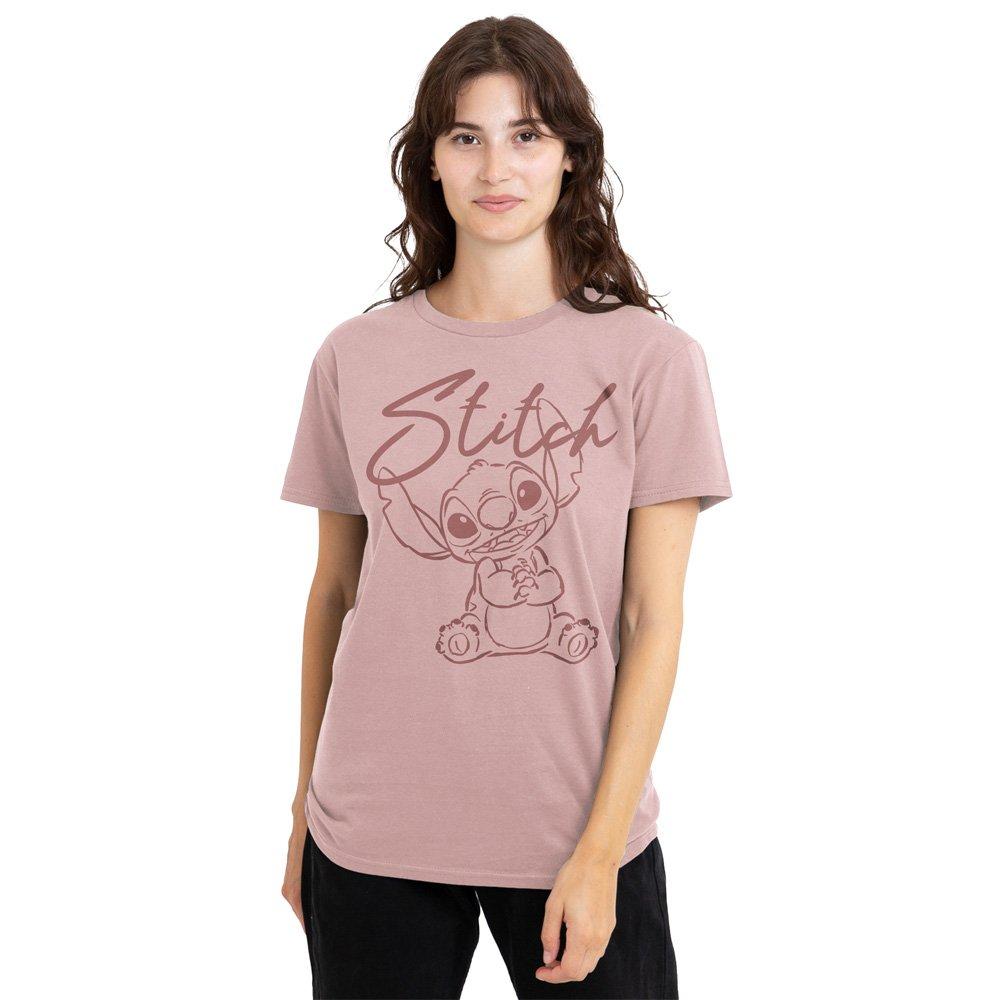 Baby Pink - Disney - Lilo And Stitch Sketchy And Cute Classic T Shirt - 1