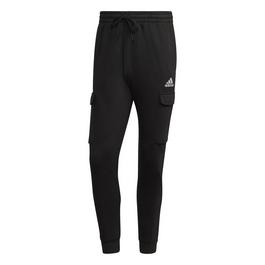 adidas Essentials Fleece Regular Tapered Cargo Joggers Mens