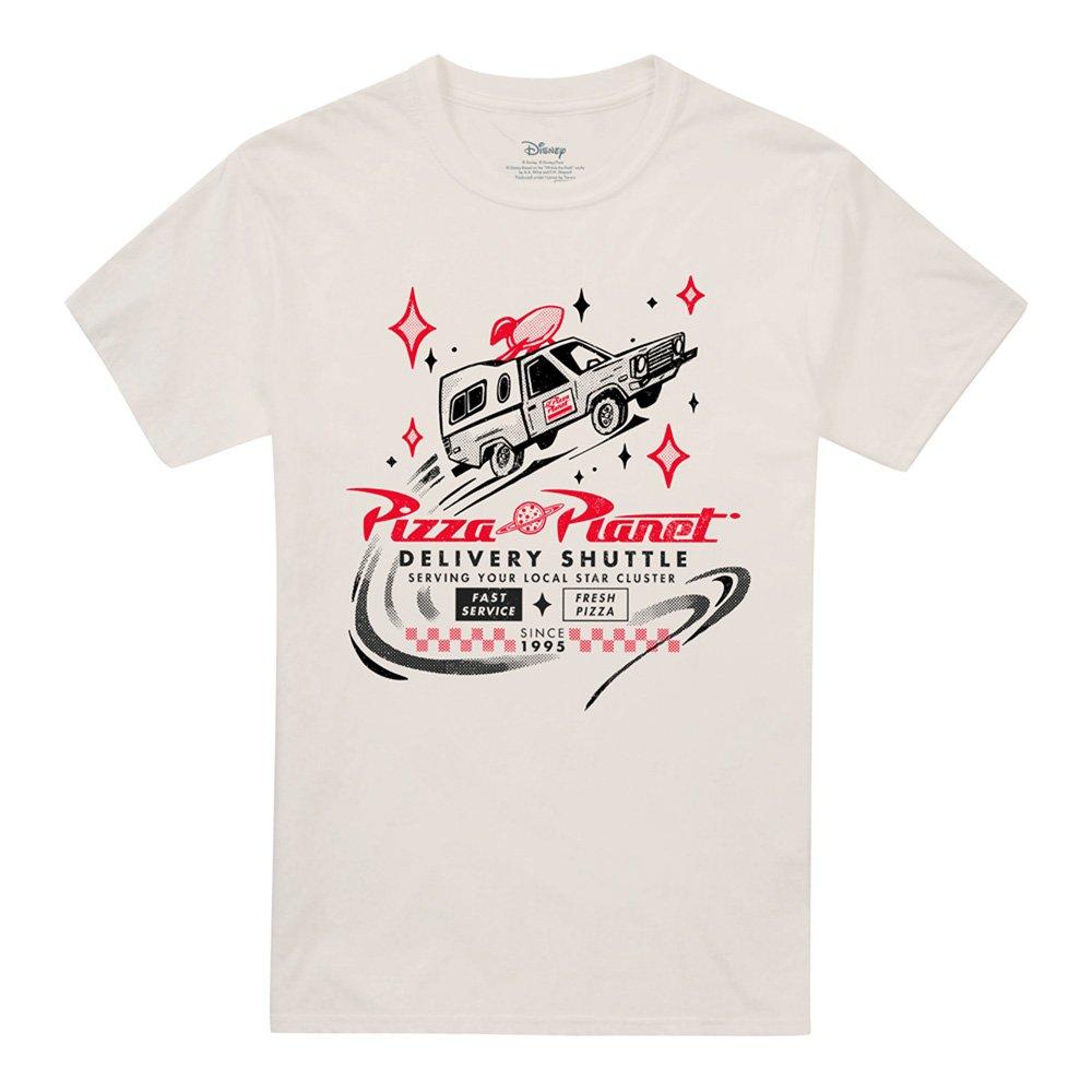 Beige - Disney - Toy Story Pizza Planet Delivery T-Shirt Natural - 4