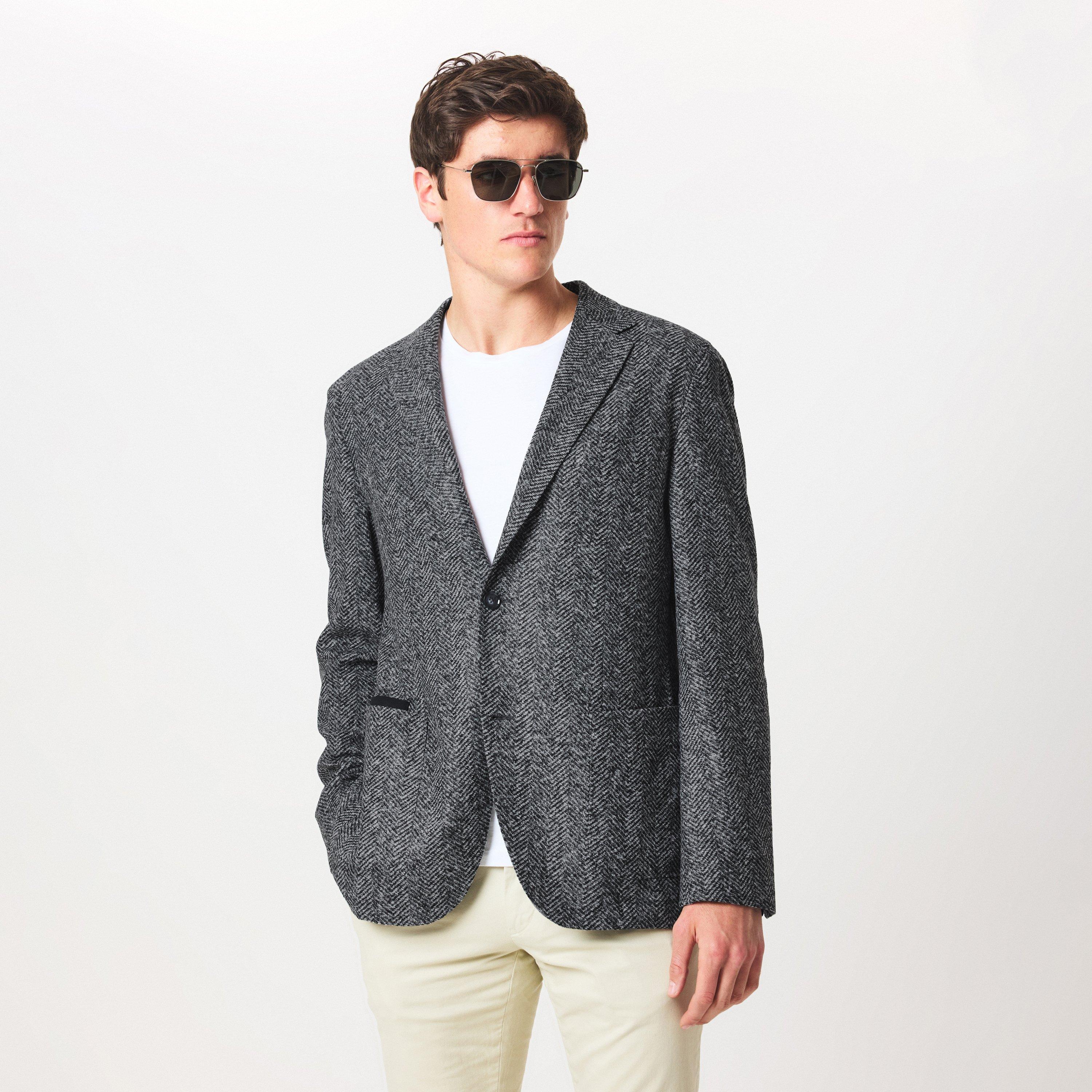 Silver - Boss - Jaye Formal Style Jacket - 3