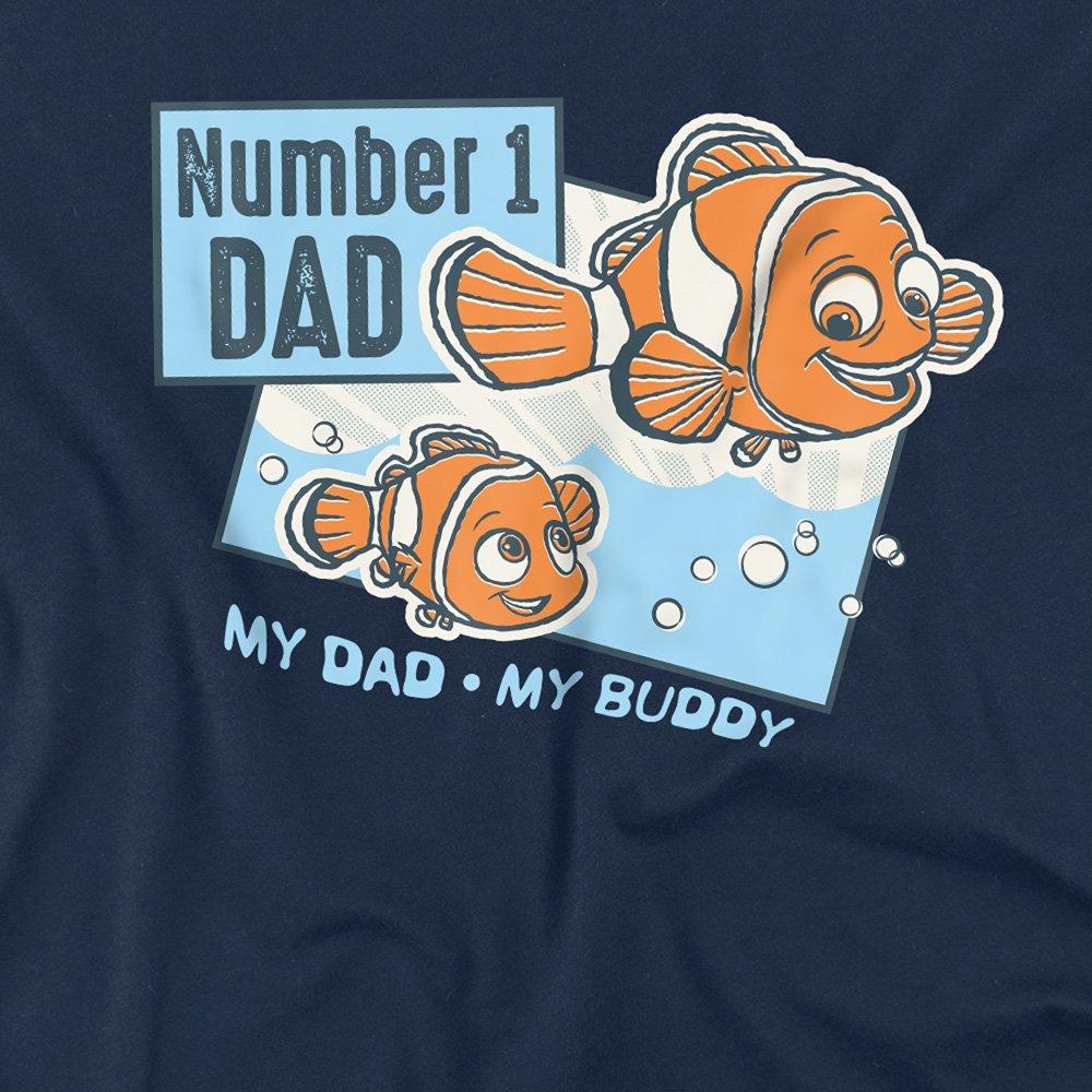 Navy - Disney - Finding Nemo Pixar Finding Nemo Number 1 Dad Marli - 2