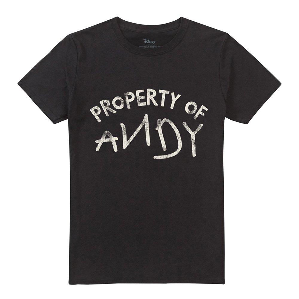 Black - Disney - Toy Story Property Of Andy T-Shirt Black - 4