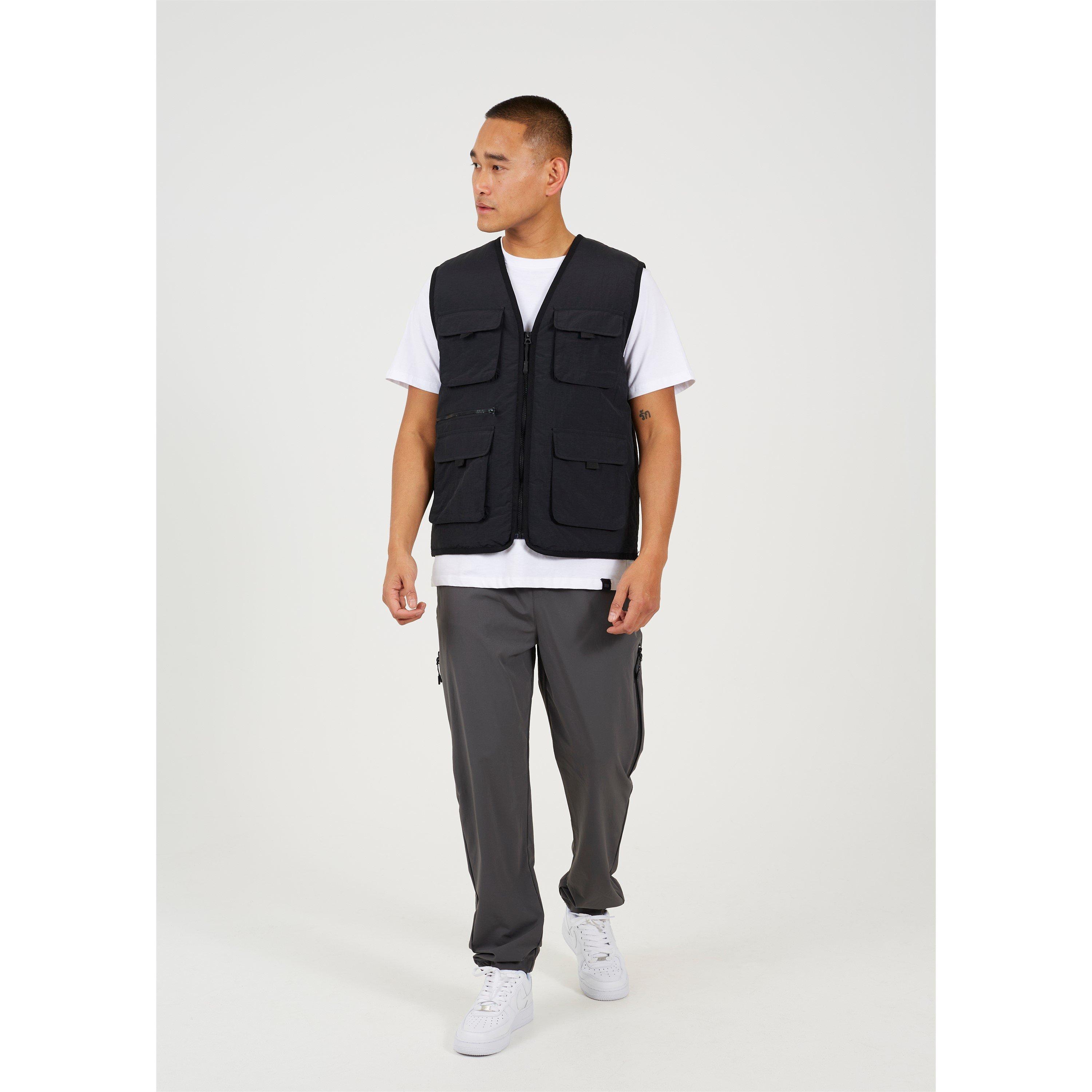 Nero - Brave Soul - Padded Sleeveless Utility Bomber Jacket - 4