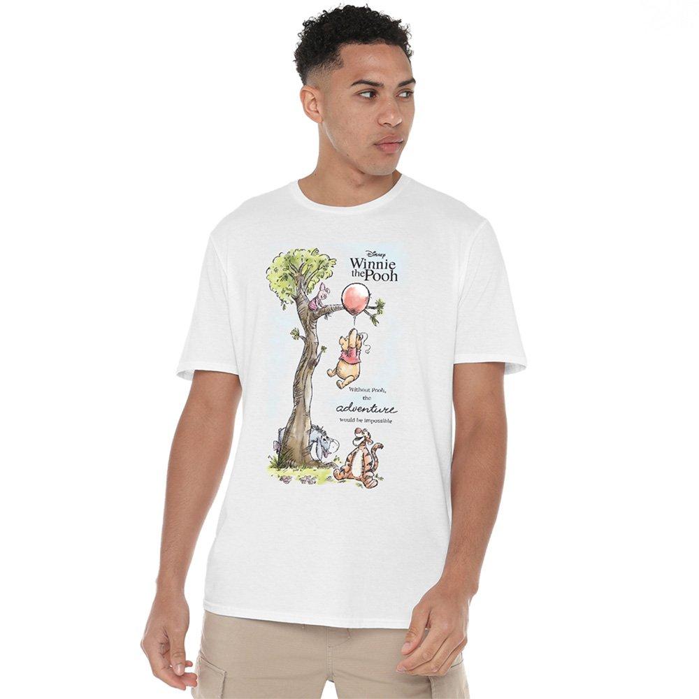White - Disney - Winnie The Pooh And Friends Balloon Poster T-Shirt - 1