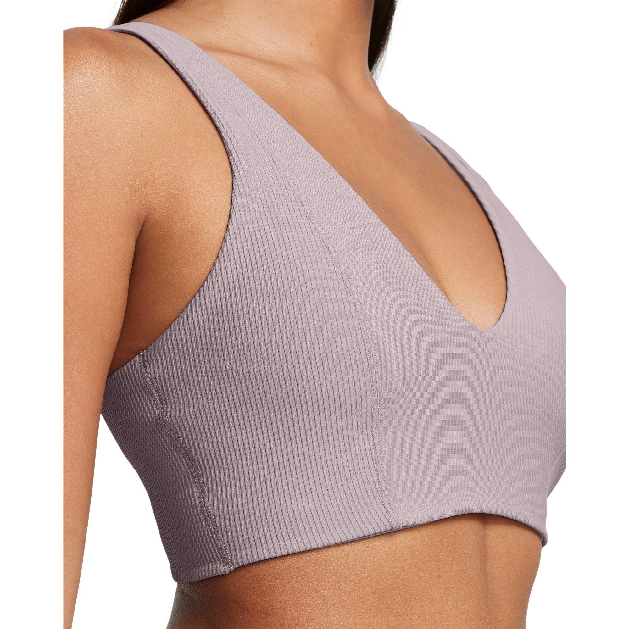 Grey - Under Armour - Rib Low Impact Sports Bra - 15