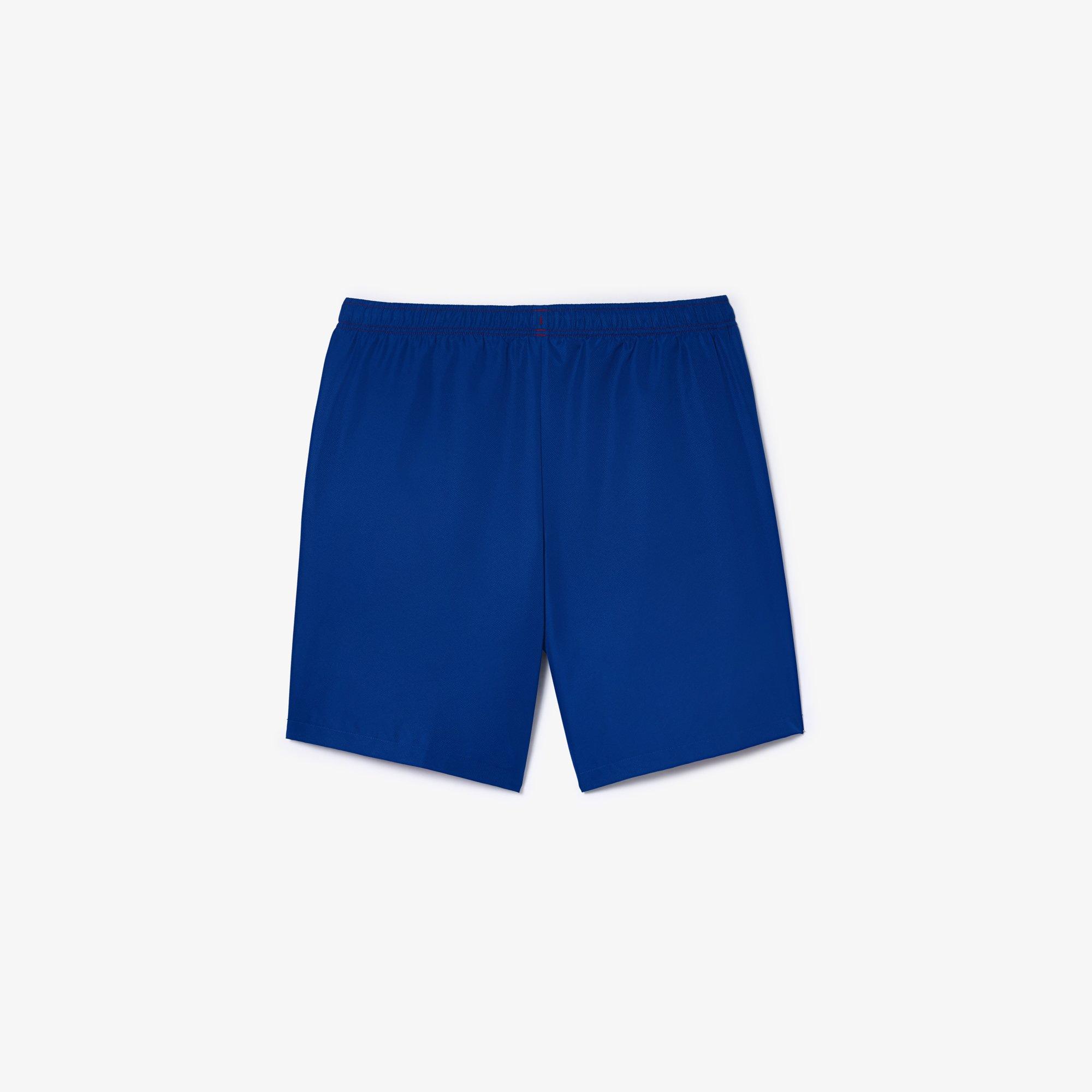 Ora/Captain - Lacoste - Logo Stripe Tennis Shorts - 7
