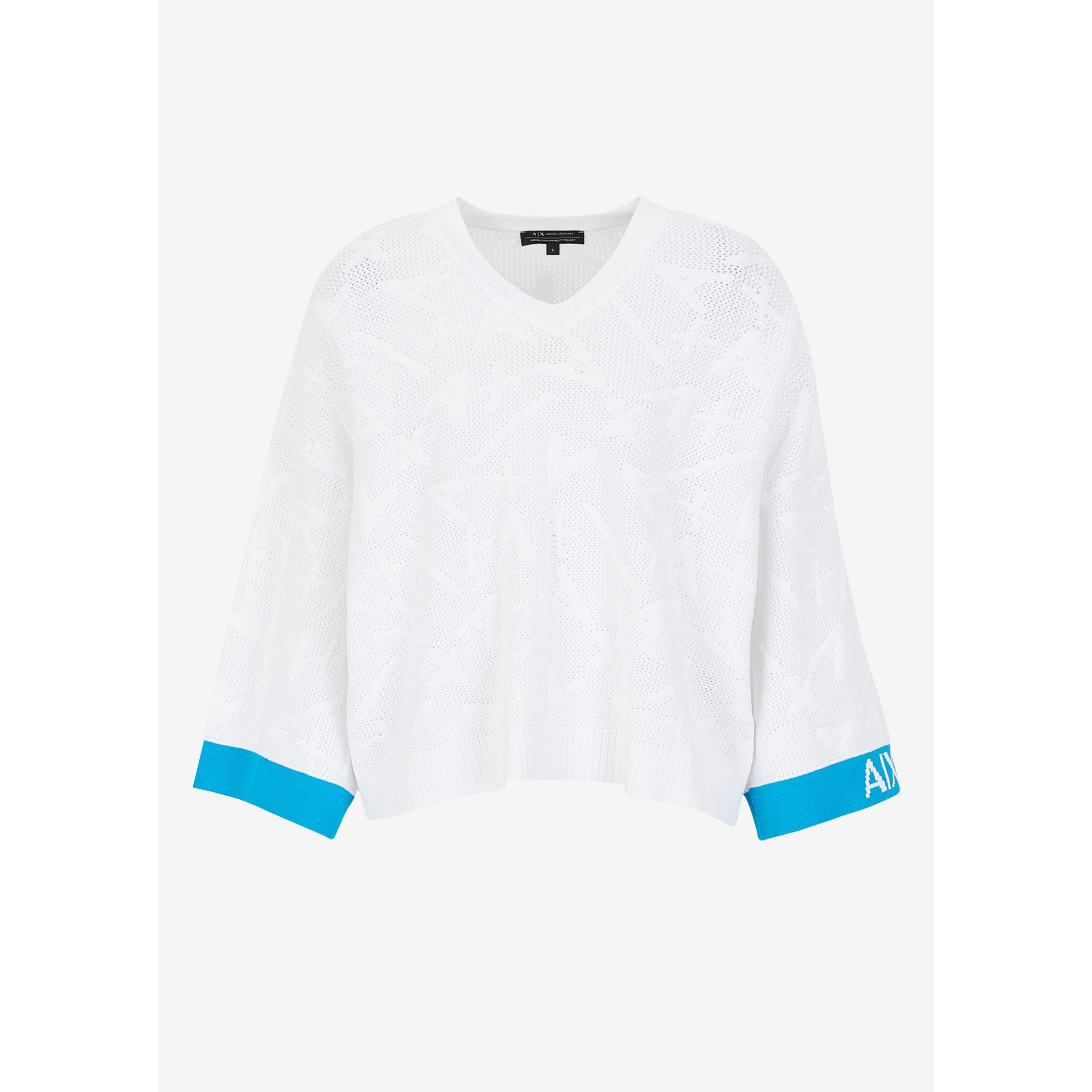 Opt.White - Armani Exchange - Women's Jumper - 4