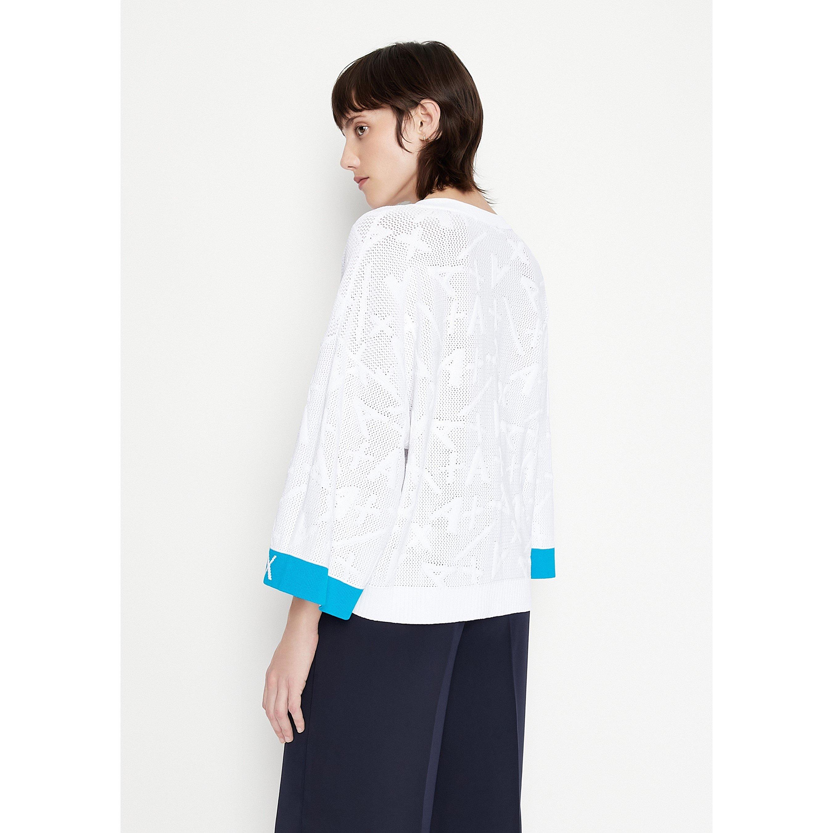 Opt.White - Armani Exchange - Women's Jumper - 2