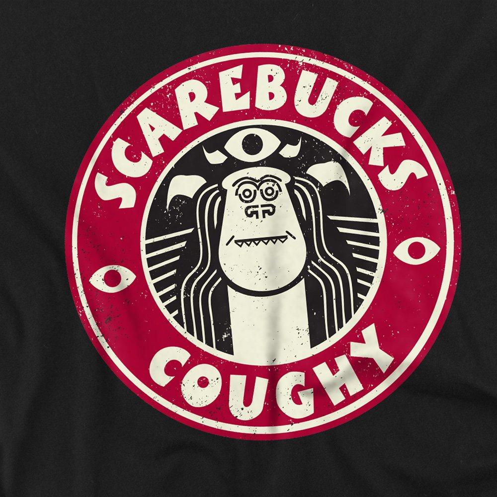 Black - Disney - Monsters At Work Scarebucks Coughy Long Sleeve T-S - 2