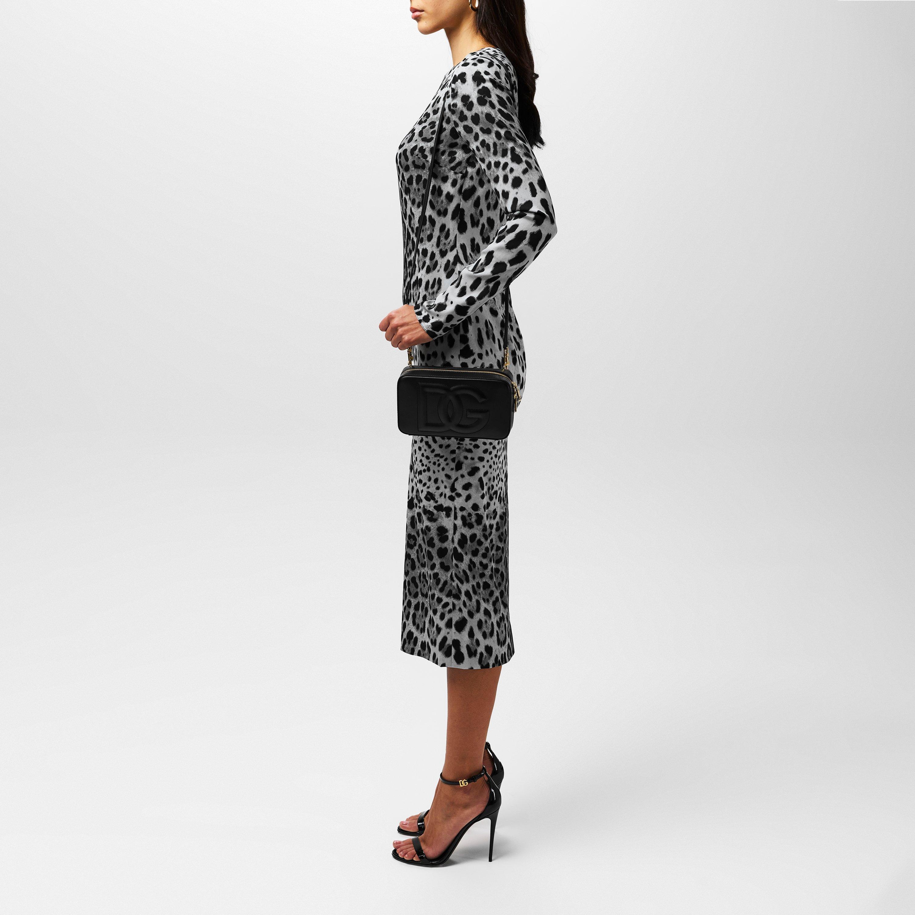 Leo Grigio - Dolce and Gabbana - Silk Printed Midi Dress - 2