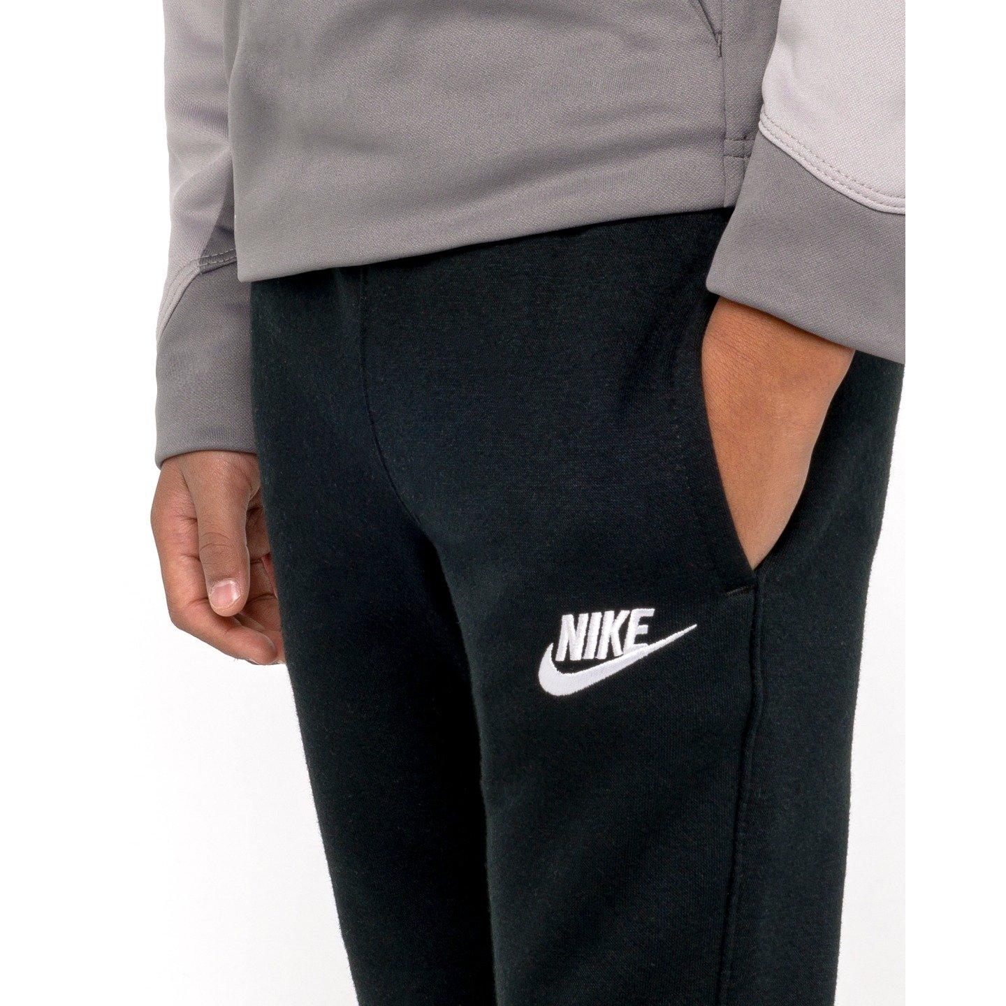 Black - Nike - Fleece Jogging Bottoms Infants - 2