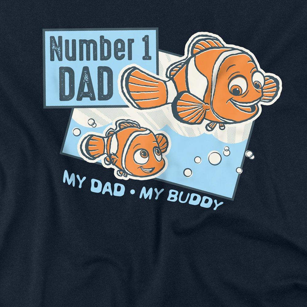 Navy - Disney - Finding Nemo Pixar Finding Nemo Number 1 Dad Marli - 2