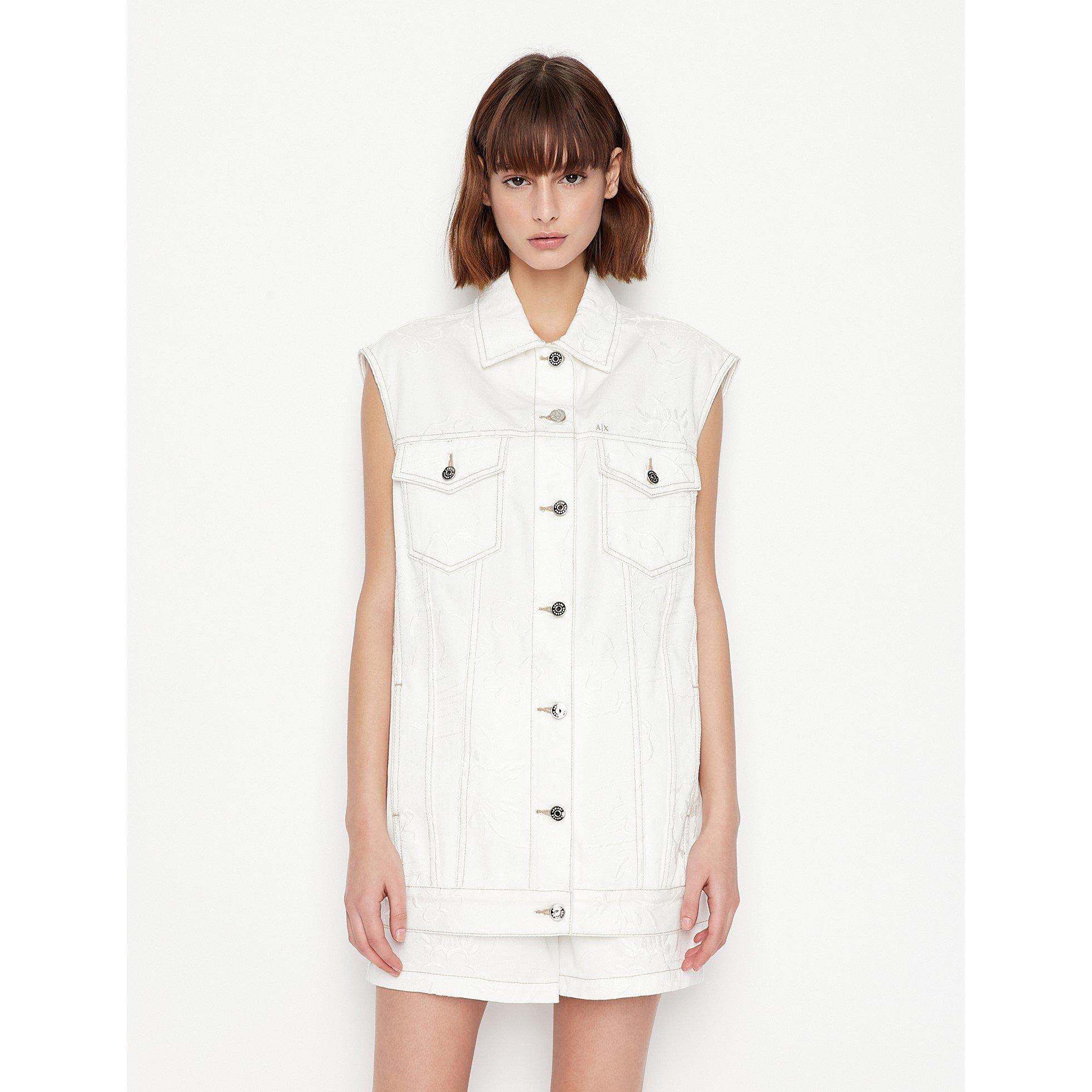 Ether Embrdery - Armani Exchange - Women's Sleeveless Shirt - 1