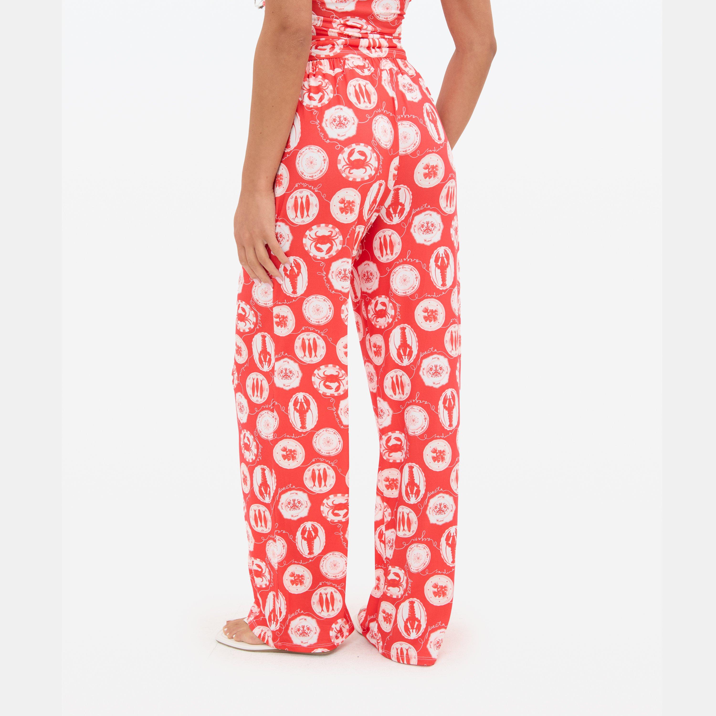 Rouge - I Saw It First - Printed Wide Leg Trouser - 3