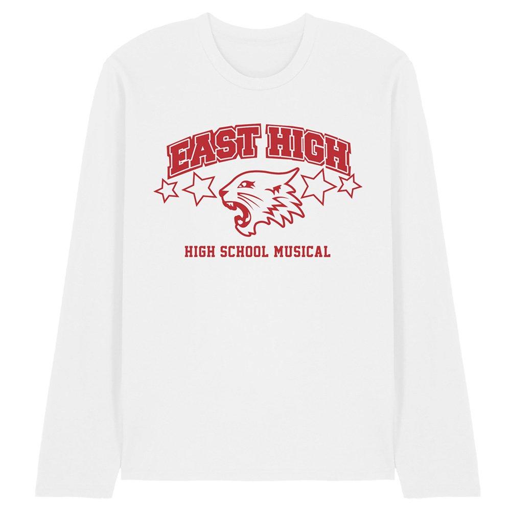 White - Disney - High School Musical East High Long Sleeve T Shirt - 1