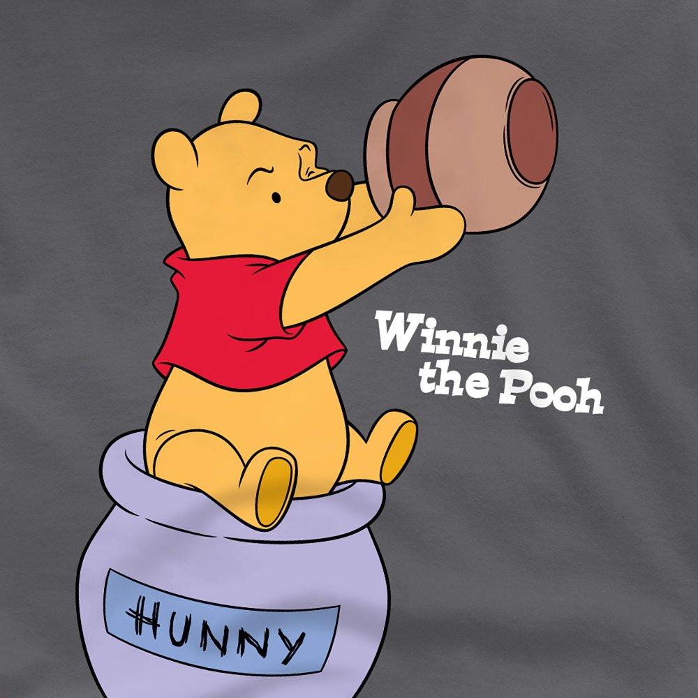 Charcoal - Disney - Winnie The Pooh Hunny Pot T-Shirt Charcoal - 2
