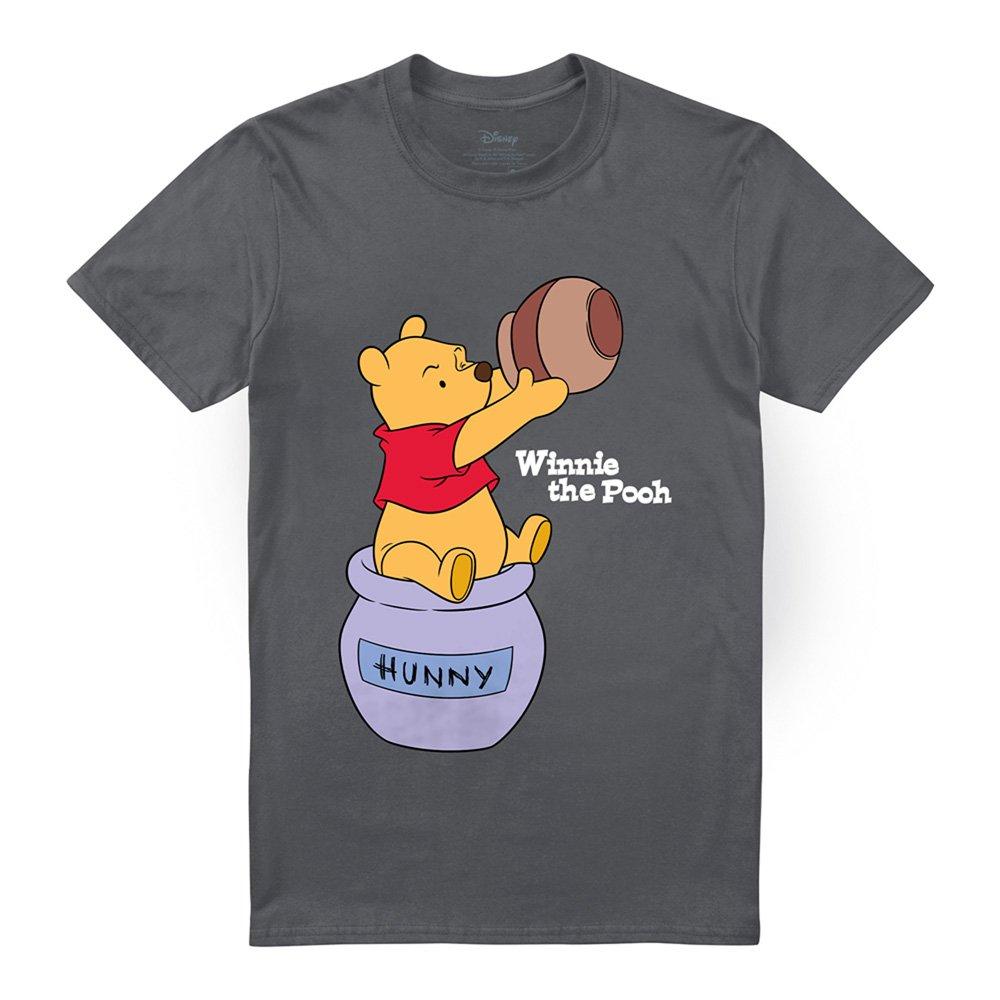 Charcoal - Disney - Winnie The Pooh Hunny Pot T-Shirt Charcoal - 4
