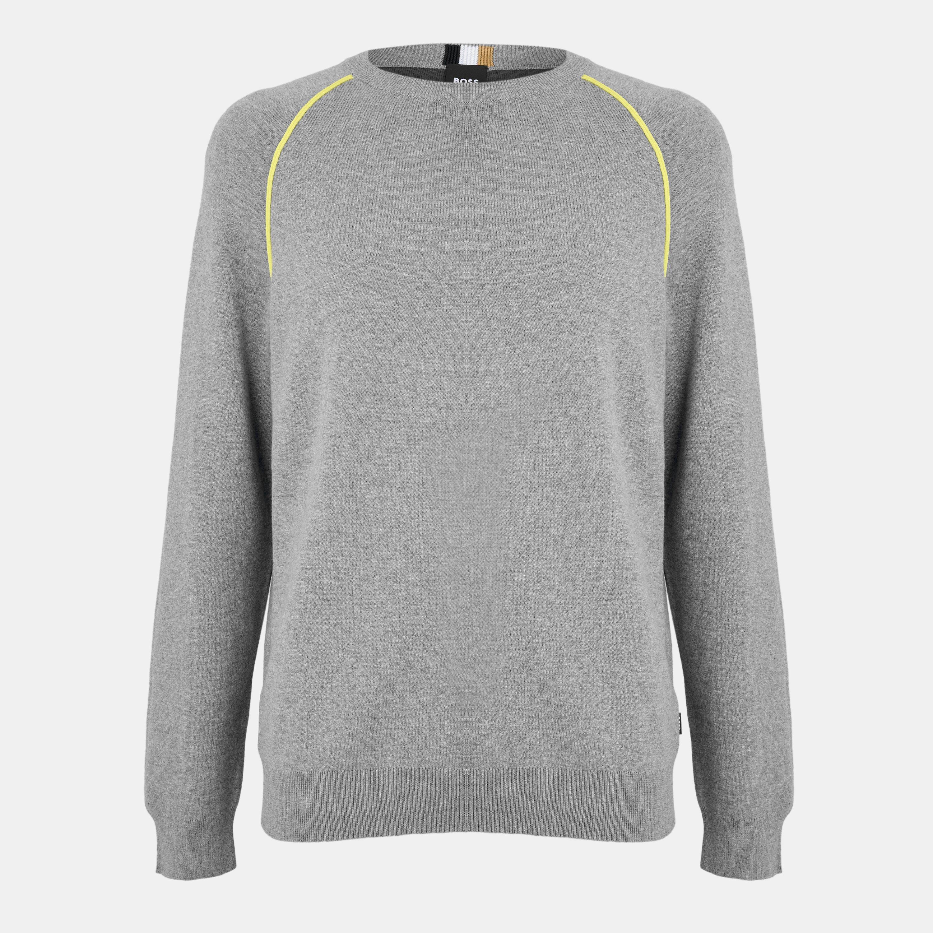 Bright Yellow - Boss - Men's Paido Knitted Top - 1
