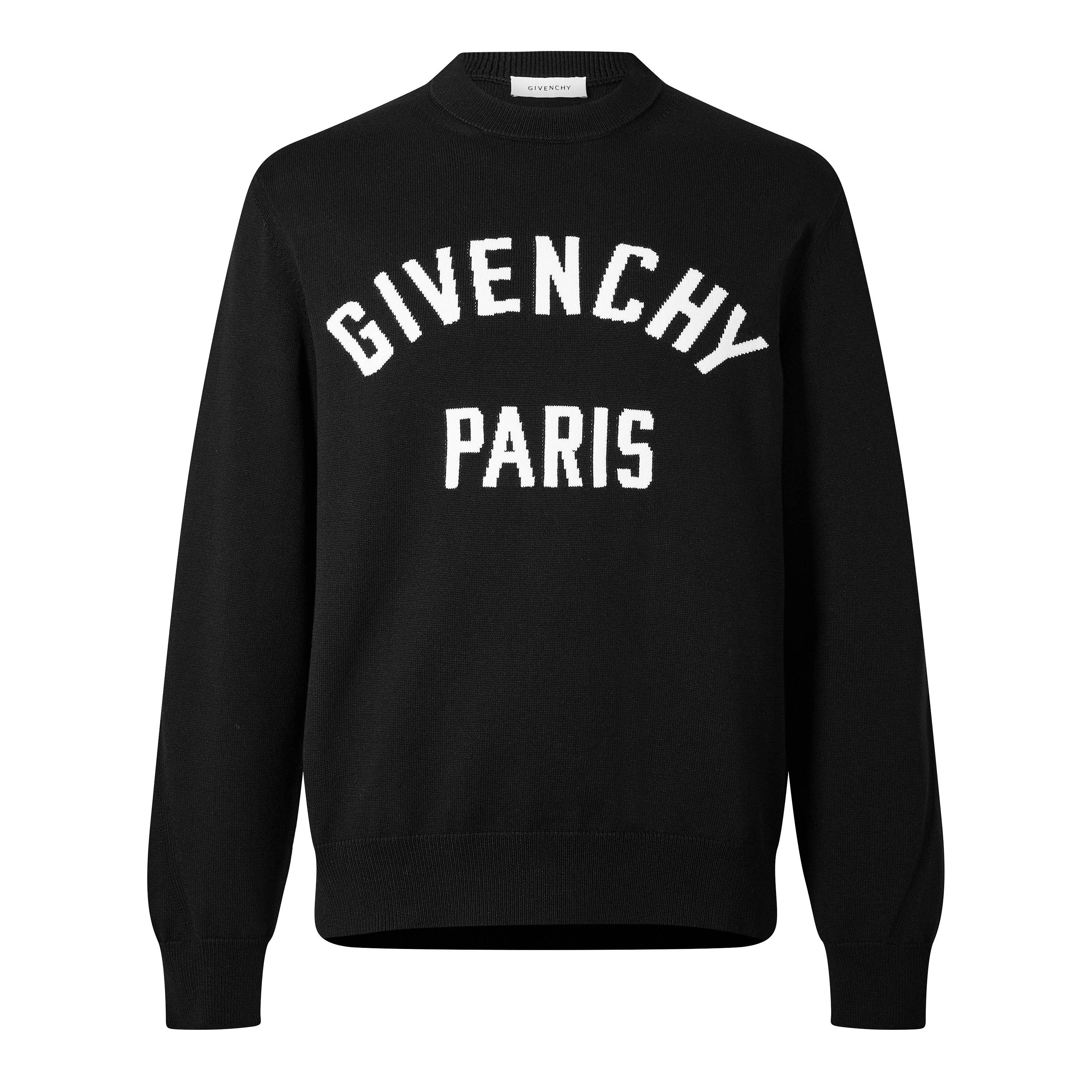 GIVENCHY GIV LG Knit Sn63 - Black - Medium