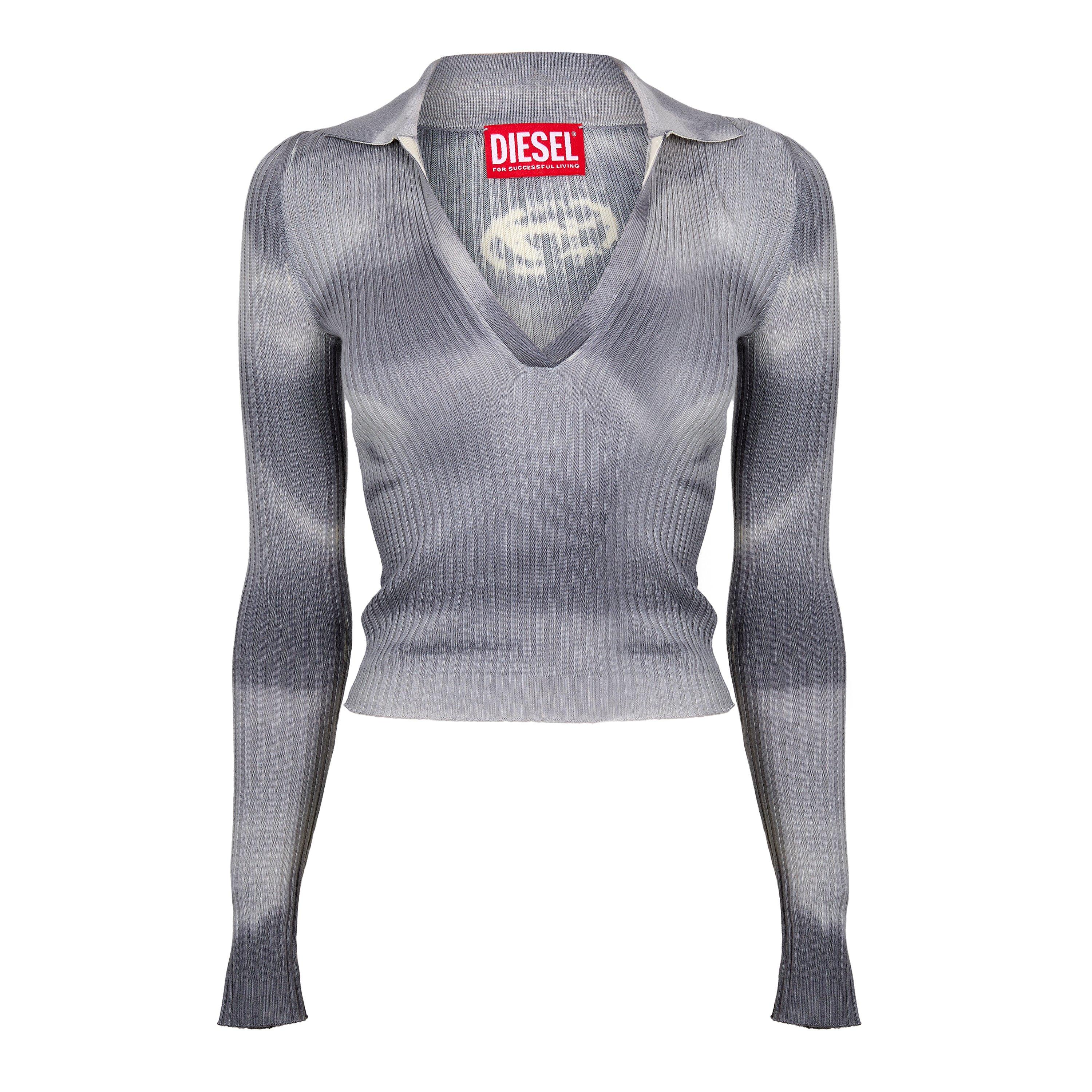 Grey - Diesel - Women's Briana Maglia Knitted Top - 1