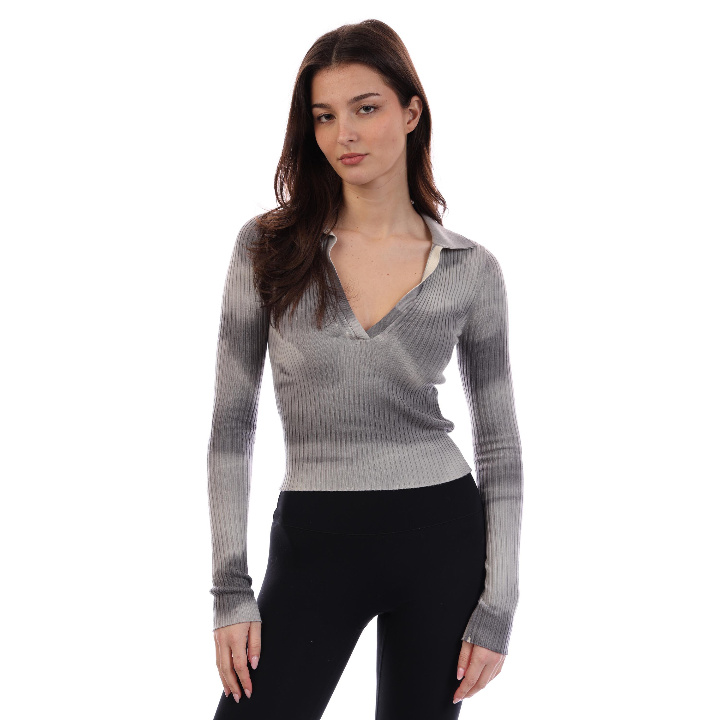 Grey - Diesel - Women's Briana Maglia Knitted Top - 6