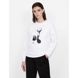 Armani Exchange Felpa Crewneck Jumper